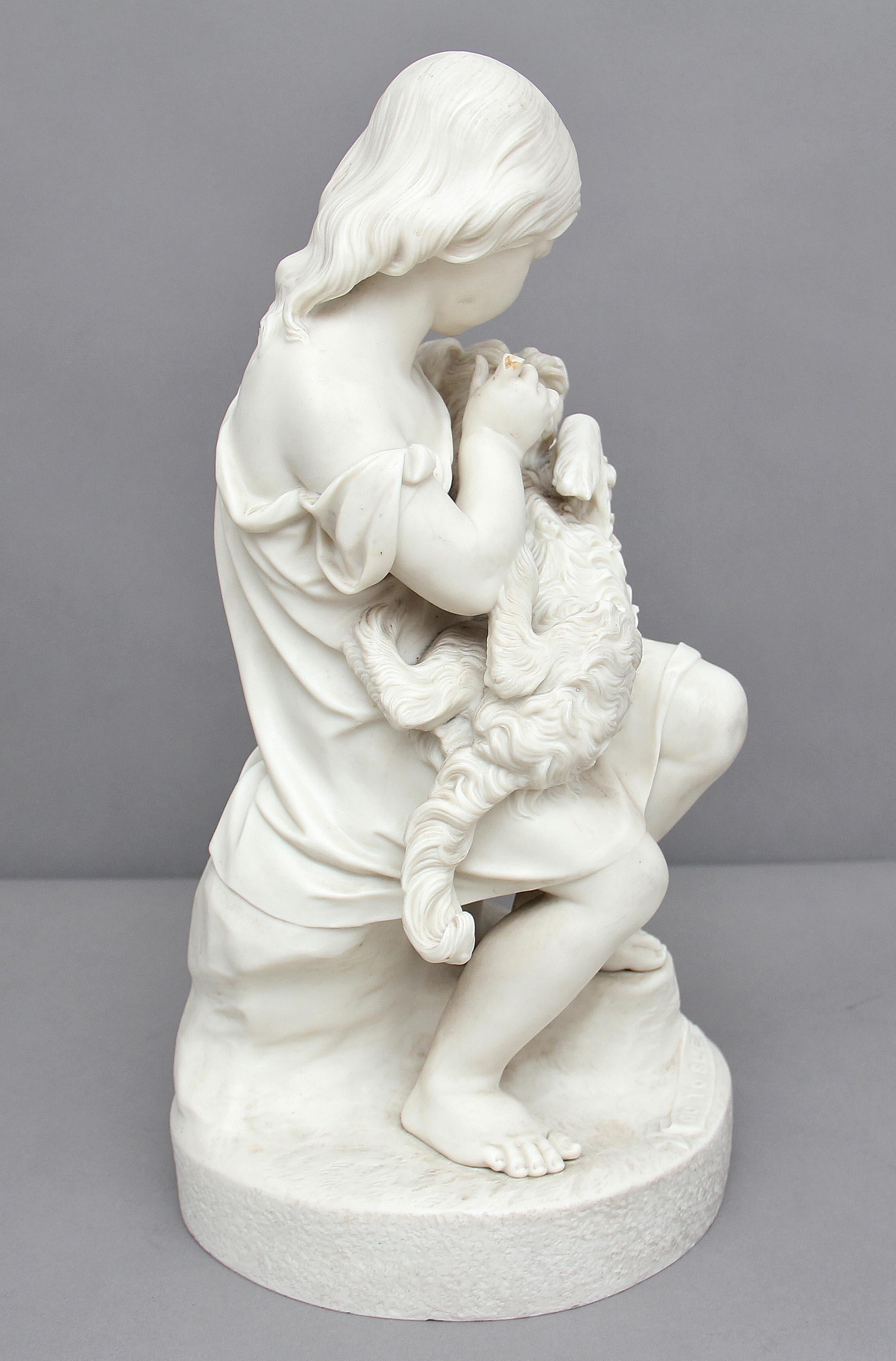 Début de l'époque victorienne figure parienne du 19ème siècle en vente