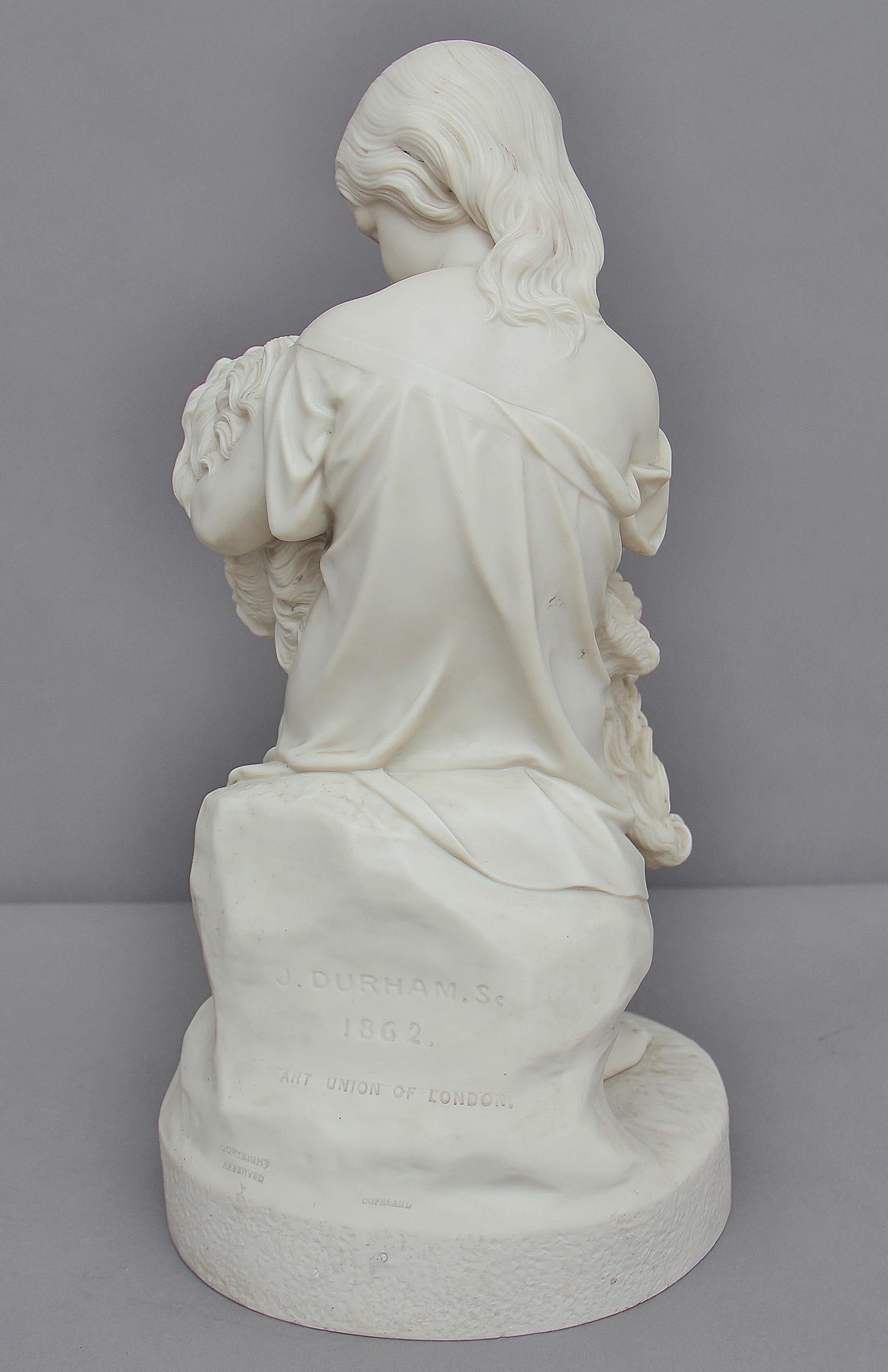 British 19th Century Parian Figure For Sale
