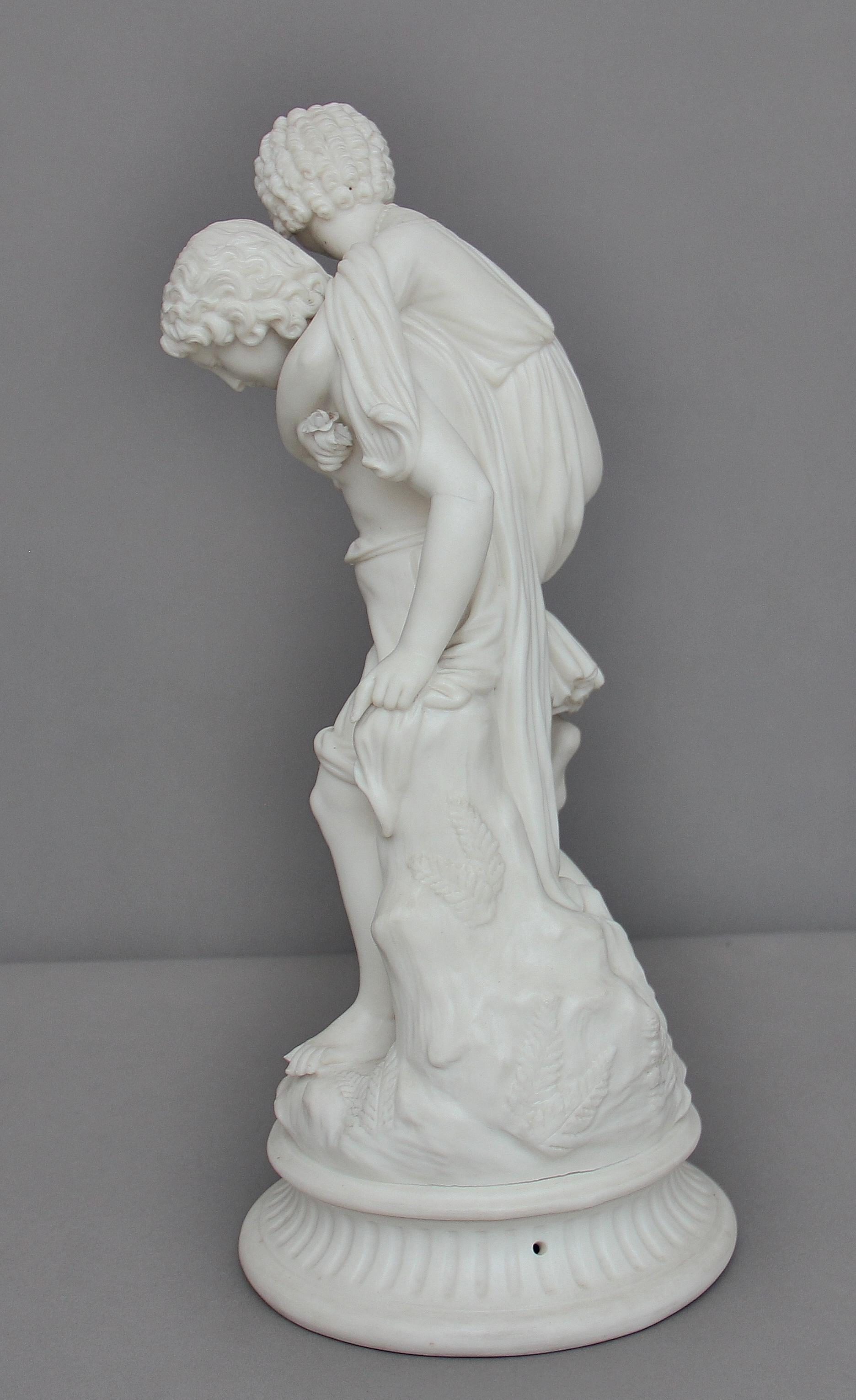 19th Century Parian Figure In Good Condition In Martlesham, GB