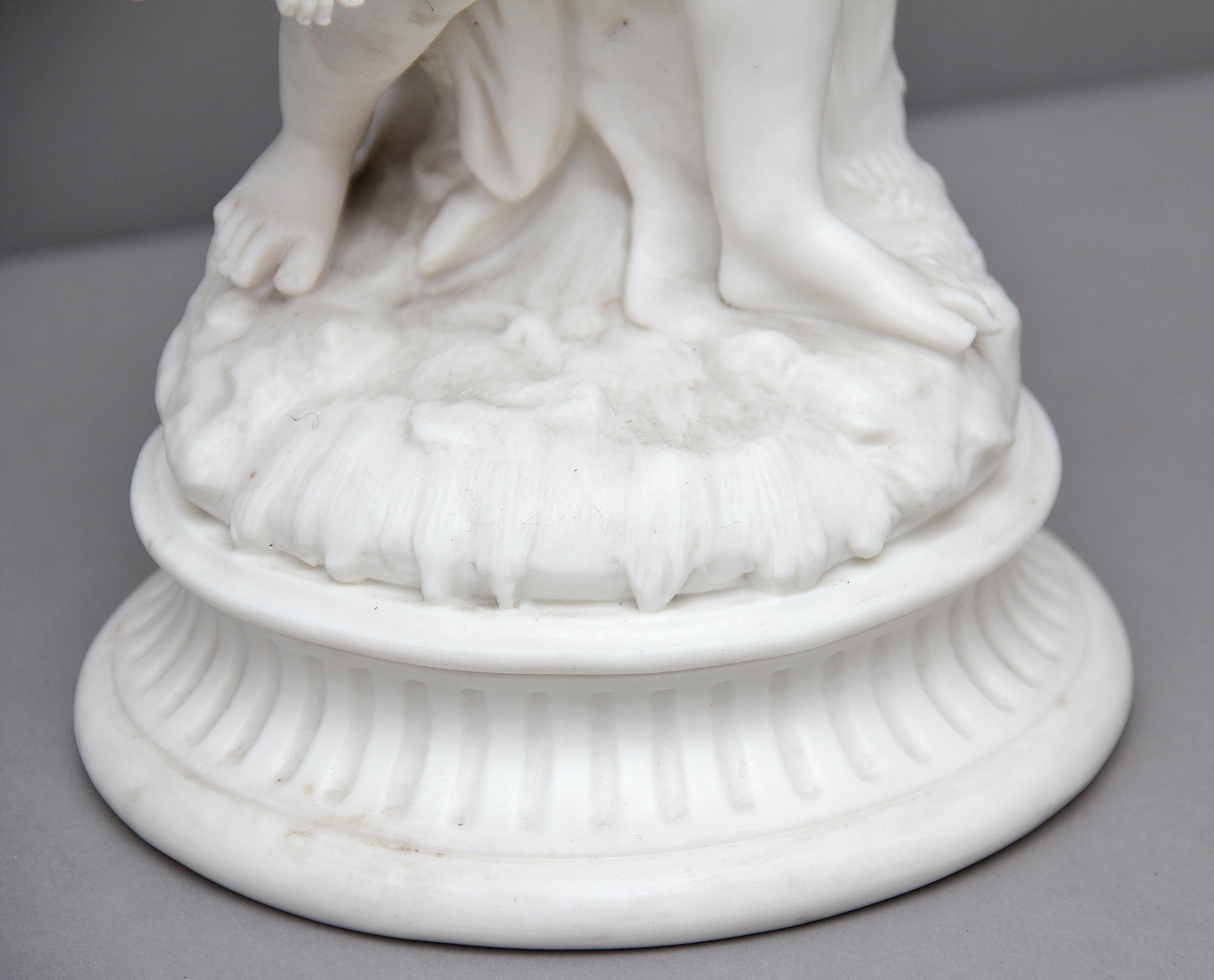 19th Century Parian Figure 1
