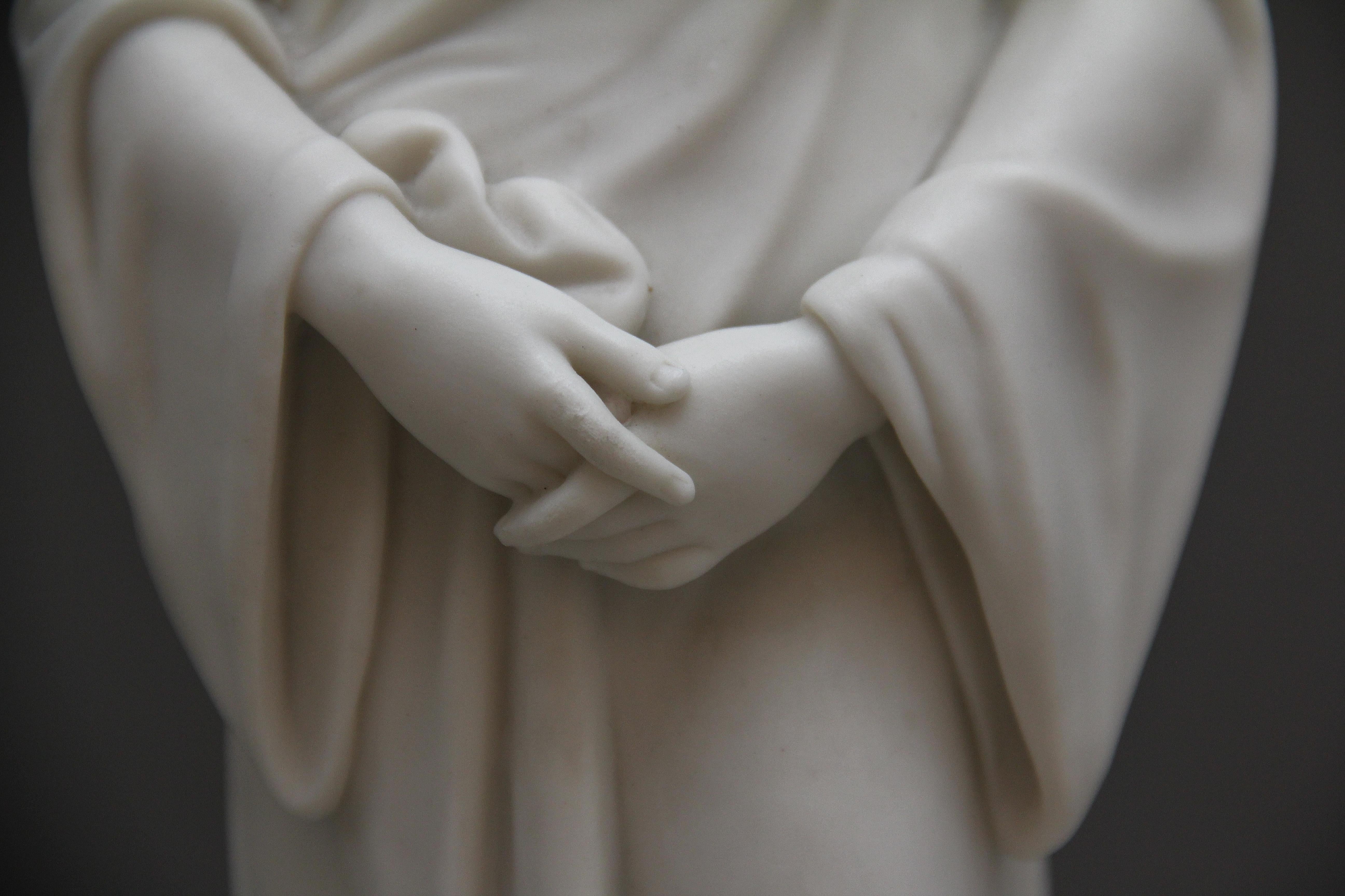 19th Century Parian Figure Il Penseroso 1