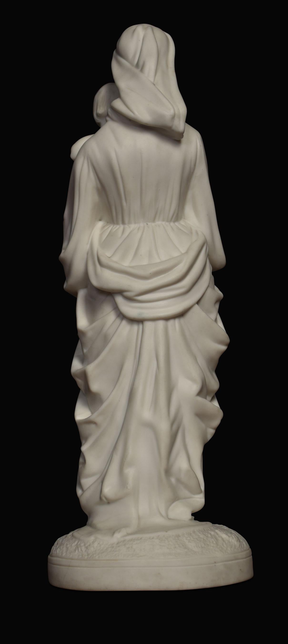 Figura in Parianware del XIX secolo In condizioni buone in vendita a Cheshire, GB