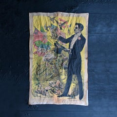 19th Century Paris Magicians Poster on Canvas