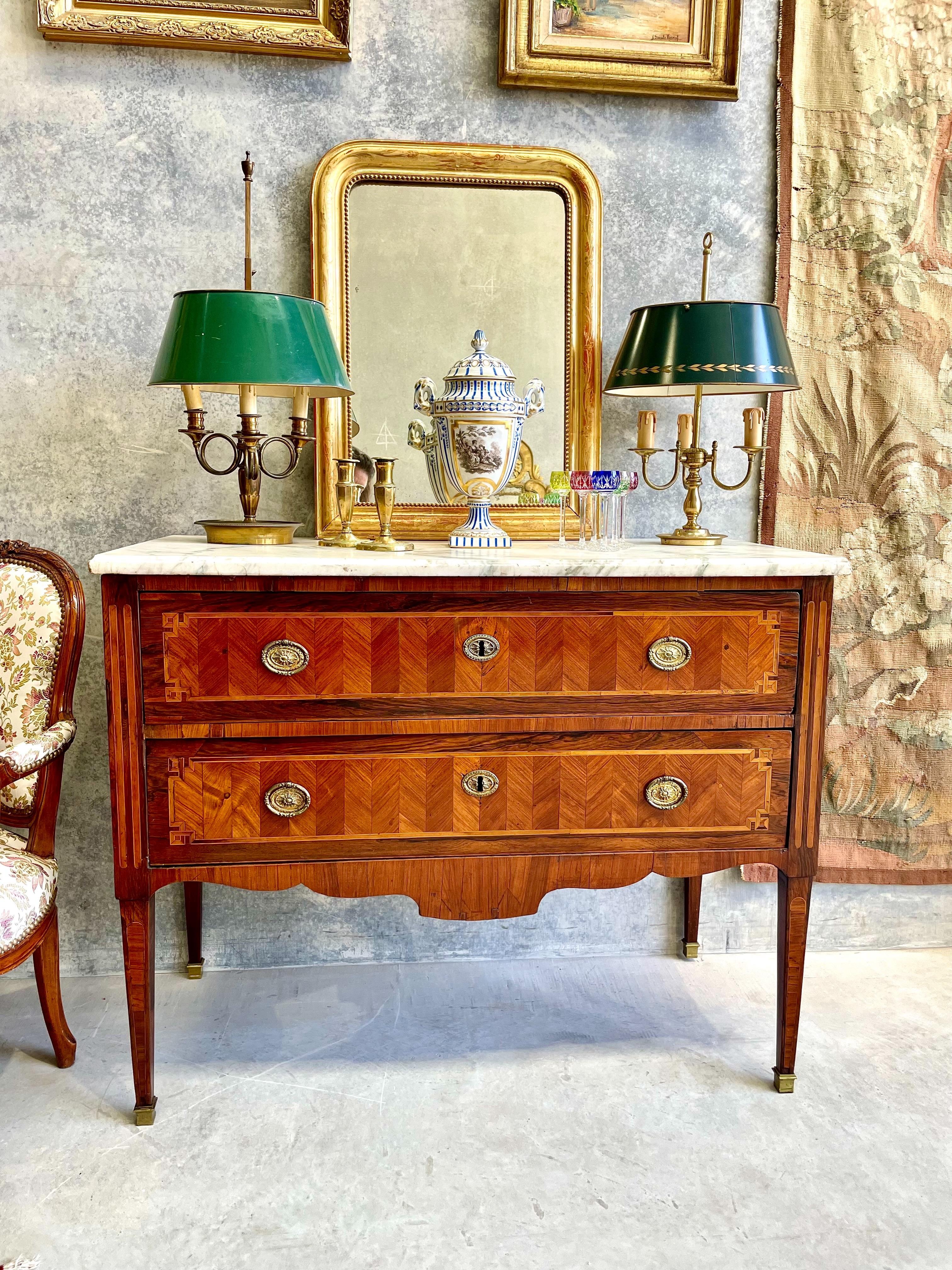 Urne à couvercle en porcelaine de Paris du XIXe siècle à décor bleu, or et sépia Bon état - En vente à LA CIOTAT, FR