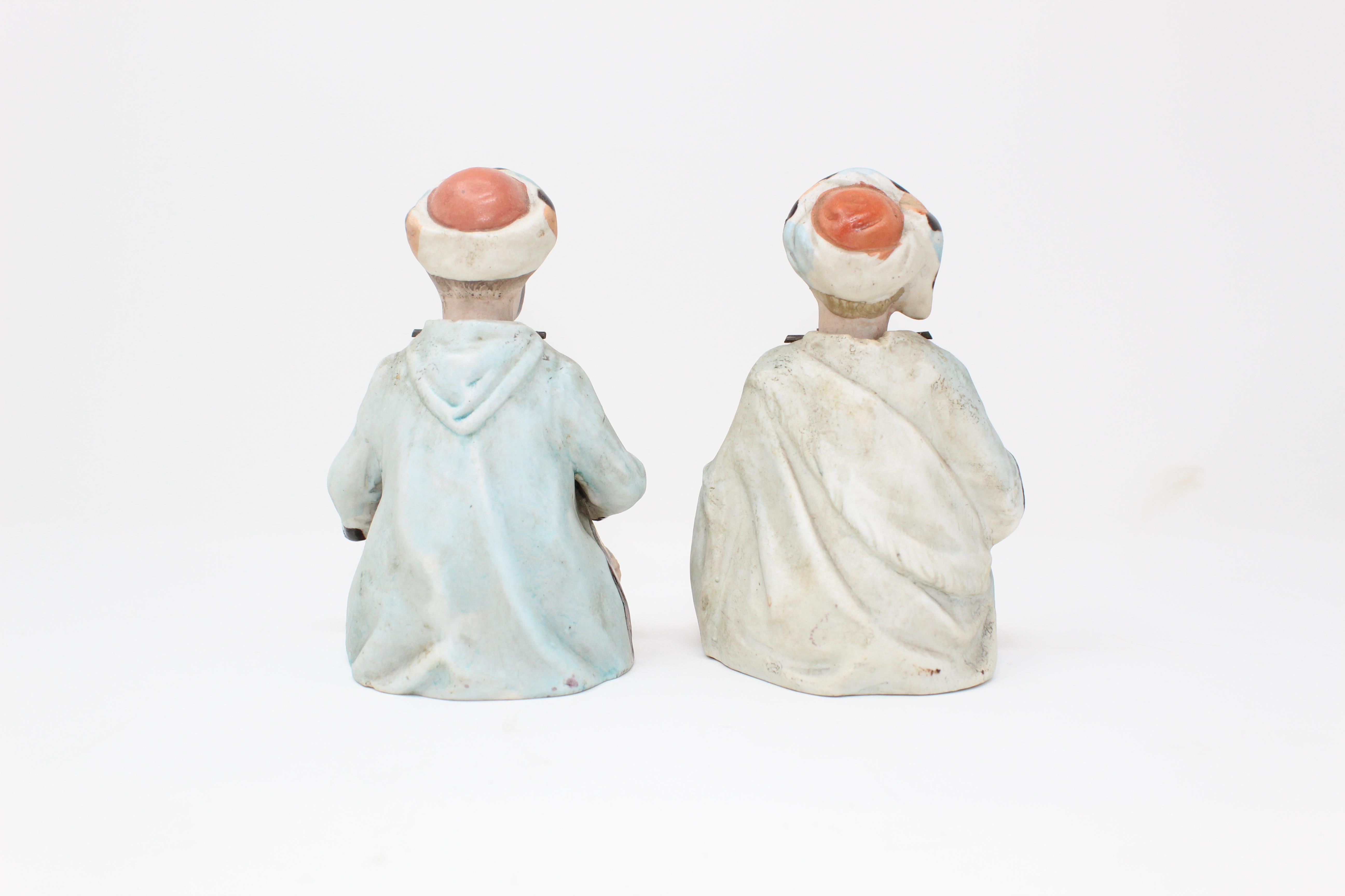 French 19th Century Paris Porcelain Moving Head For Sale