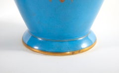 Paire de vases en porcelaine de Paris du 19ème siècle