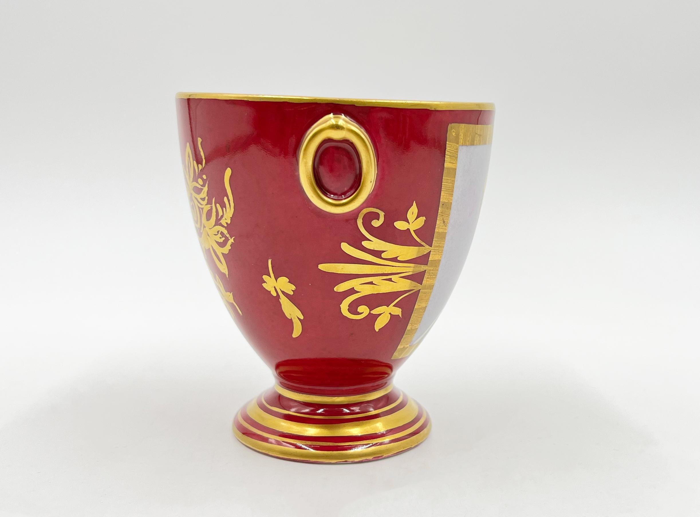 19th Century Paris Porcelain Tea Set Featuring Napoleonic Portraits For Sale 3