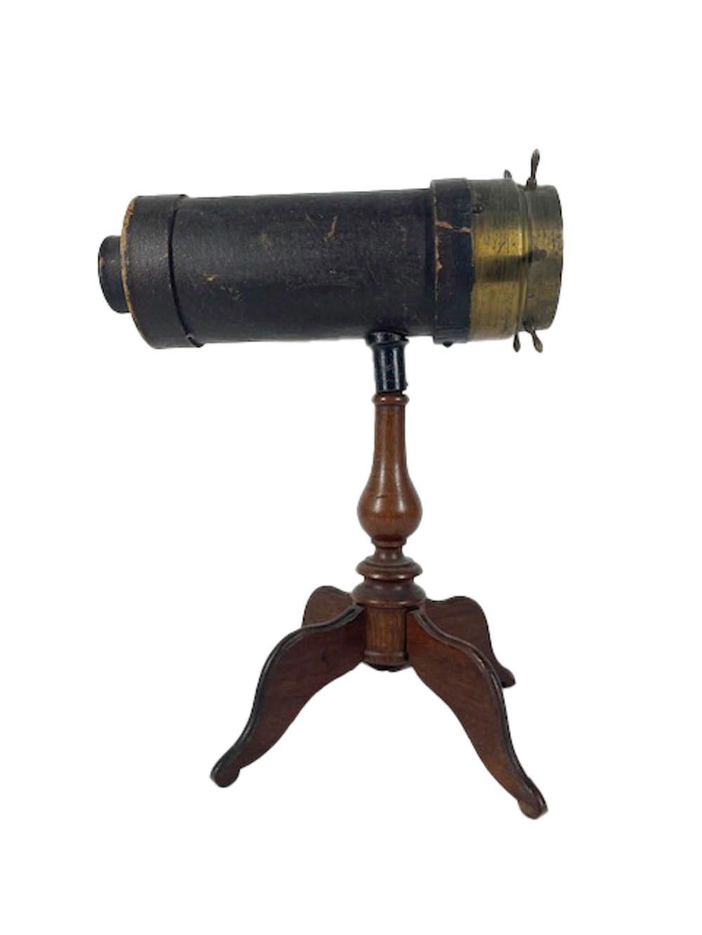 19th Century Parlor Kaleidoscope by C.G. Bush & Co. of Providence, RI In Good Condition For Sale In Nantucket, MA