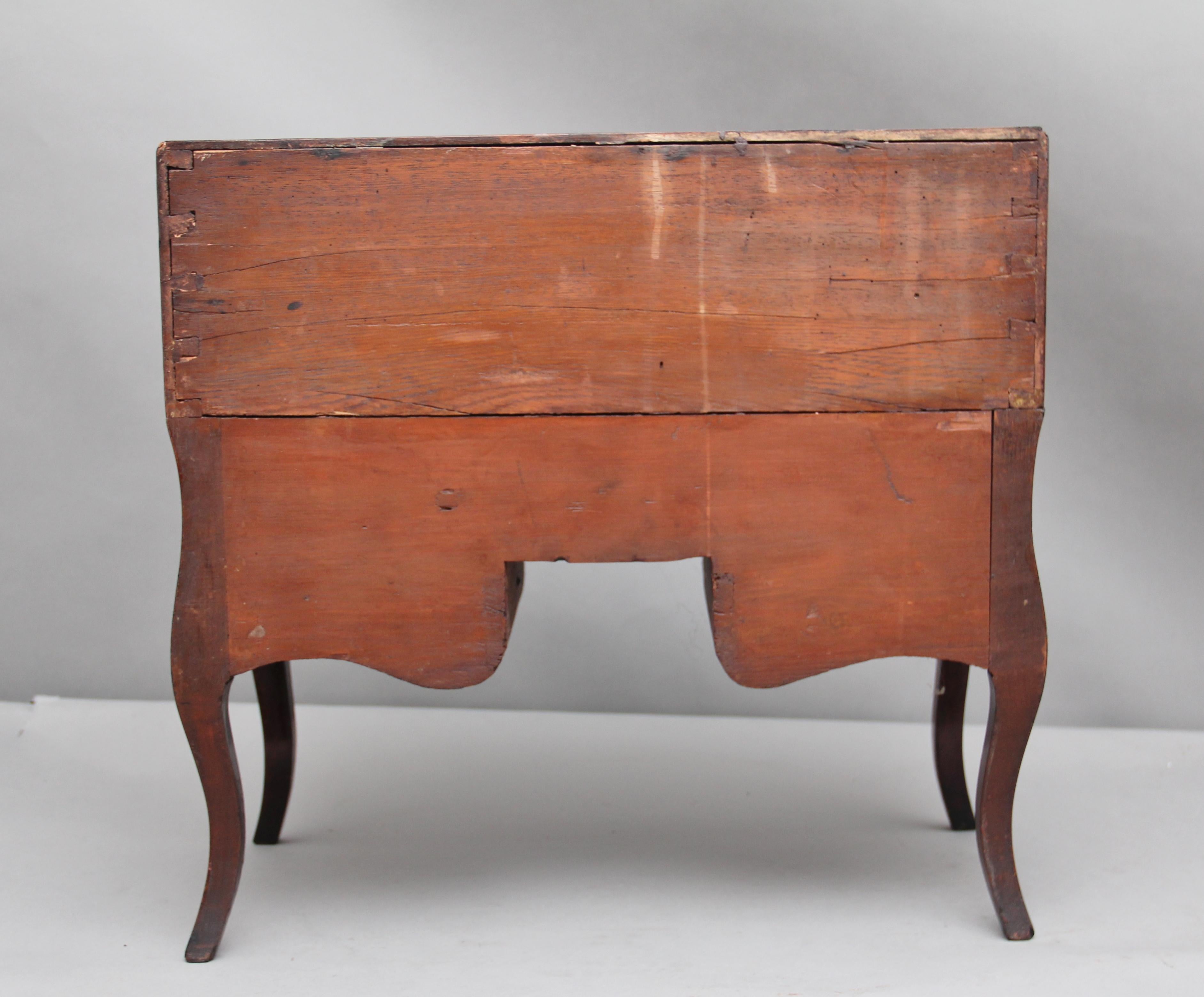 Early 19th Century 19th Century Parquetry Miniature Desk