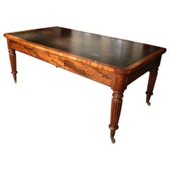 19th Century Partners Writing Table / Library Table