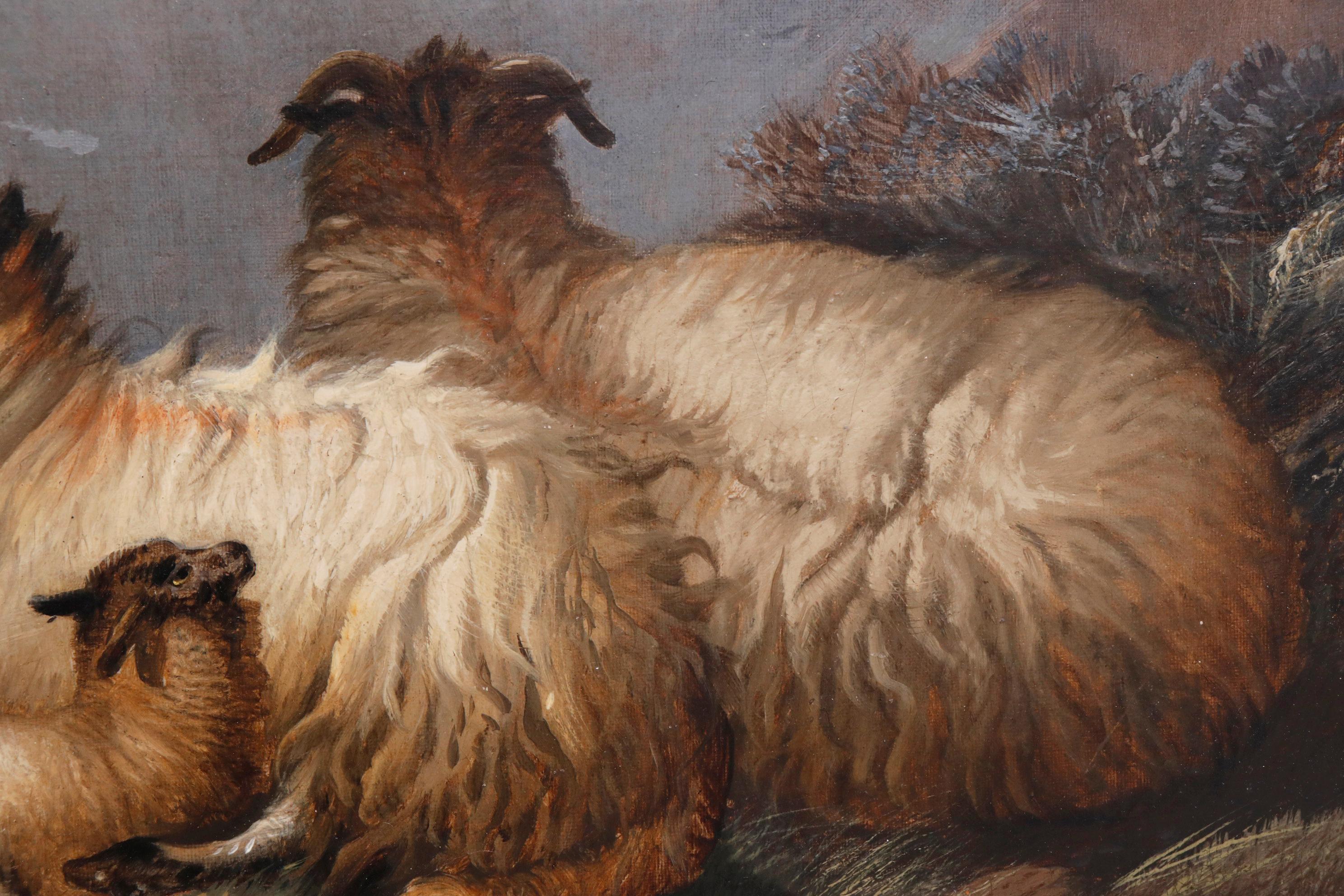Anglais peinture pastorale du 19ème siècle : 
