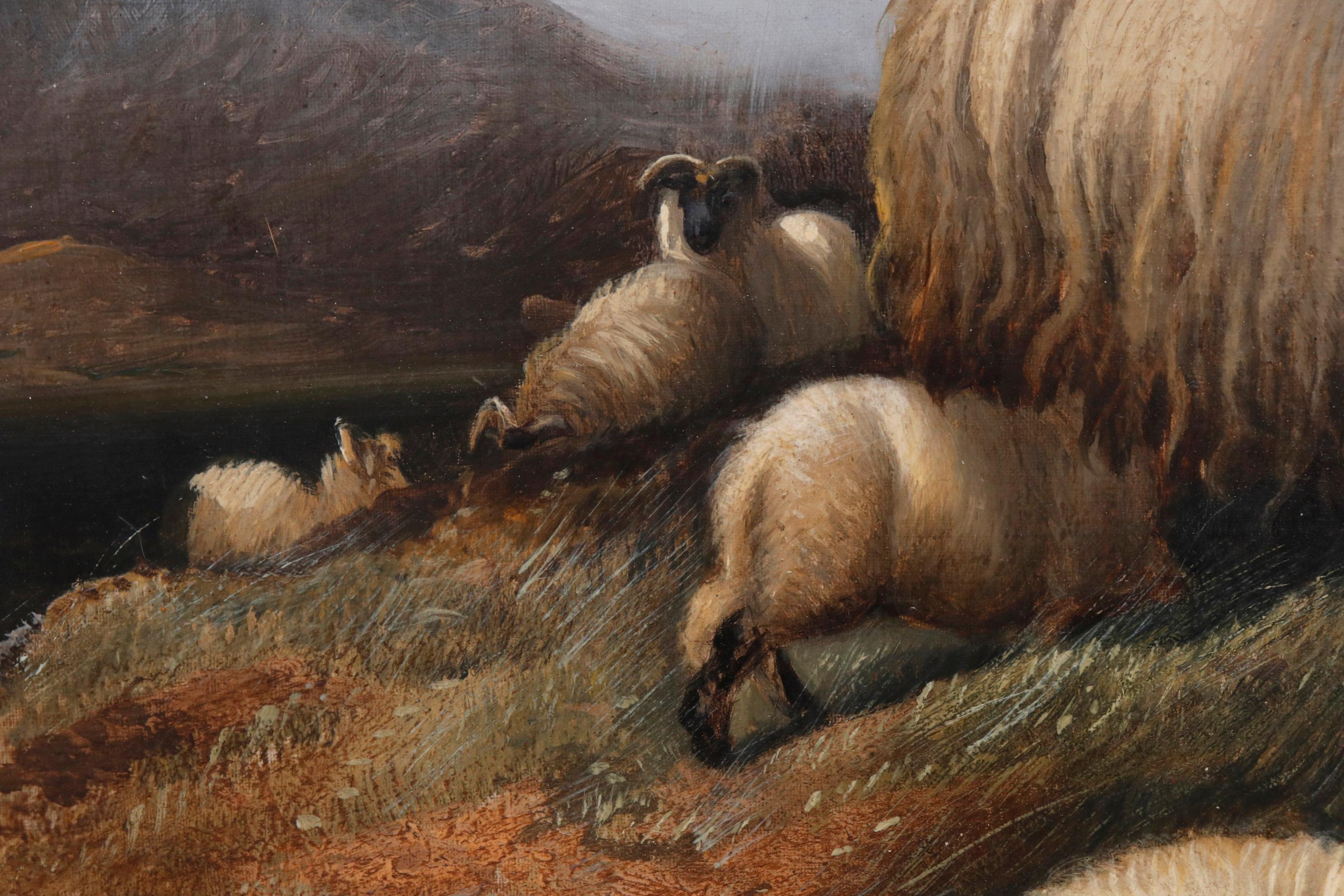 Peint peinture pastorale du 19ème siècle : 