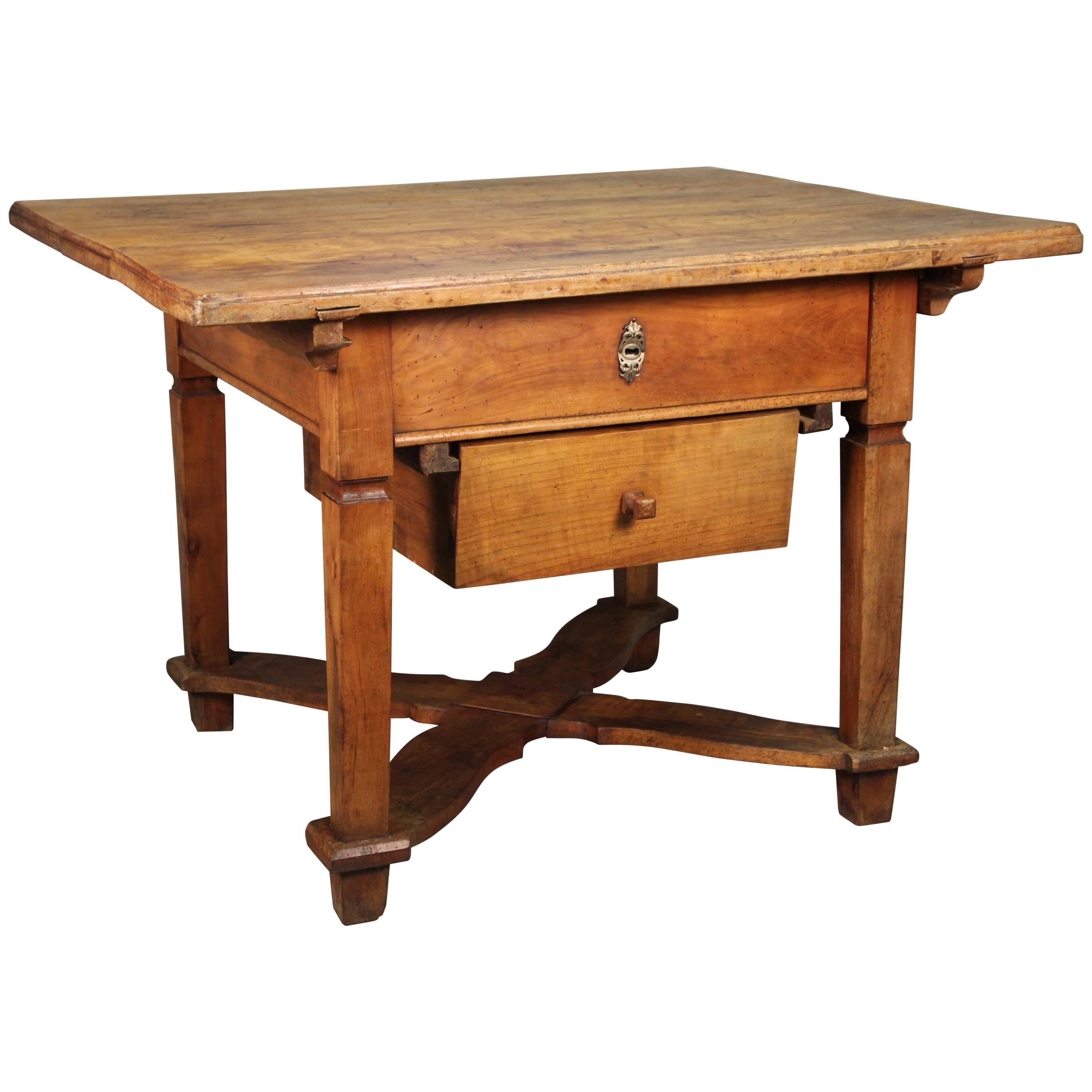 19th Century Pastry Table with Movable Top For Sale
