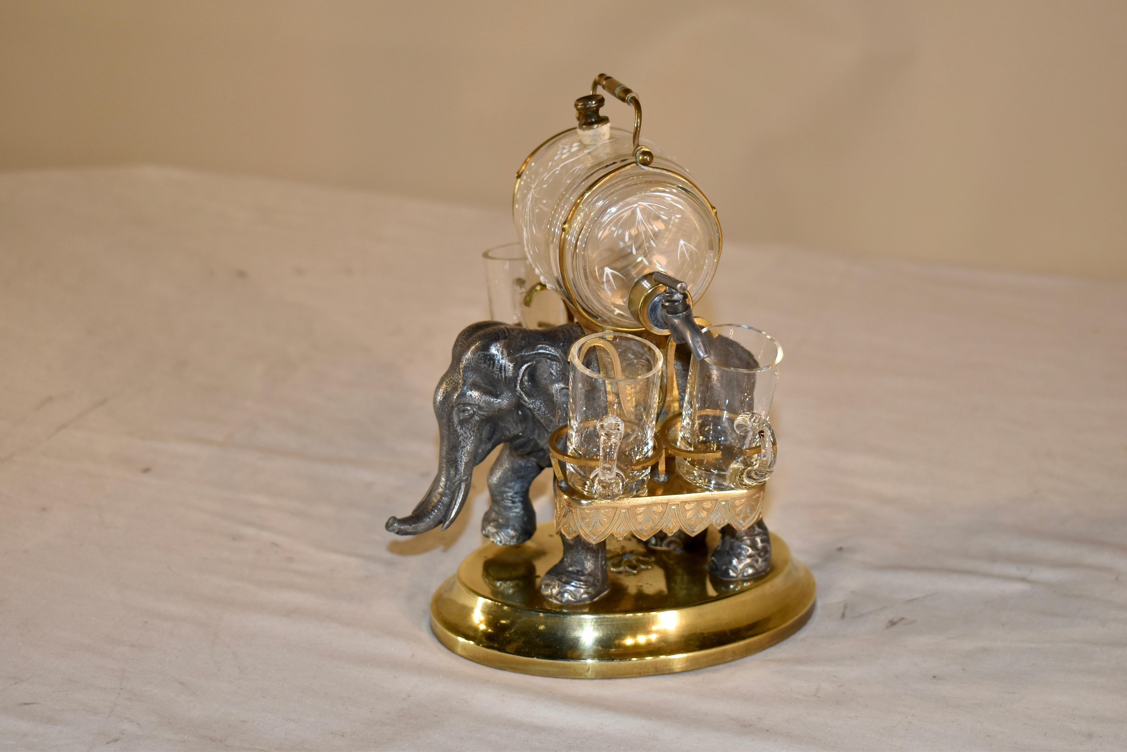 19th Century Patinated Bronze Tantalus For Sale 2