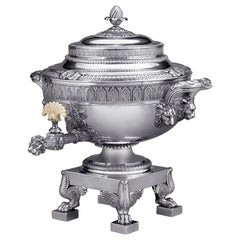 Antique 19th Century Paul Storr Silver Tea Urn