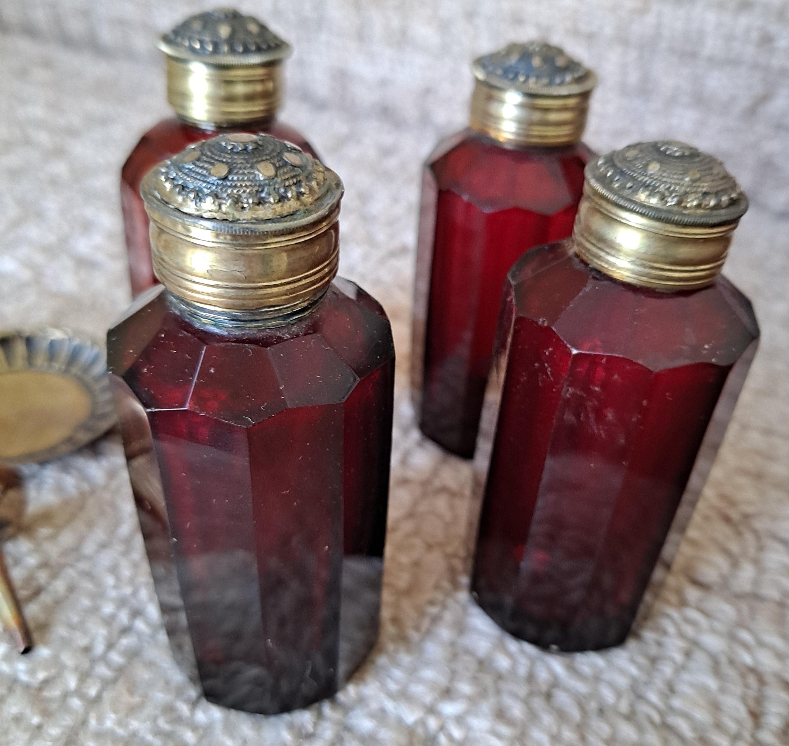 19th Century Perfume Travel Set In Good Condition For Sale In San Francisco, CA