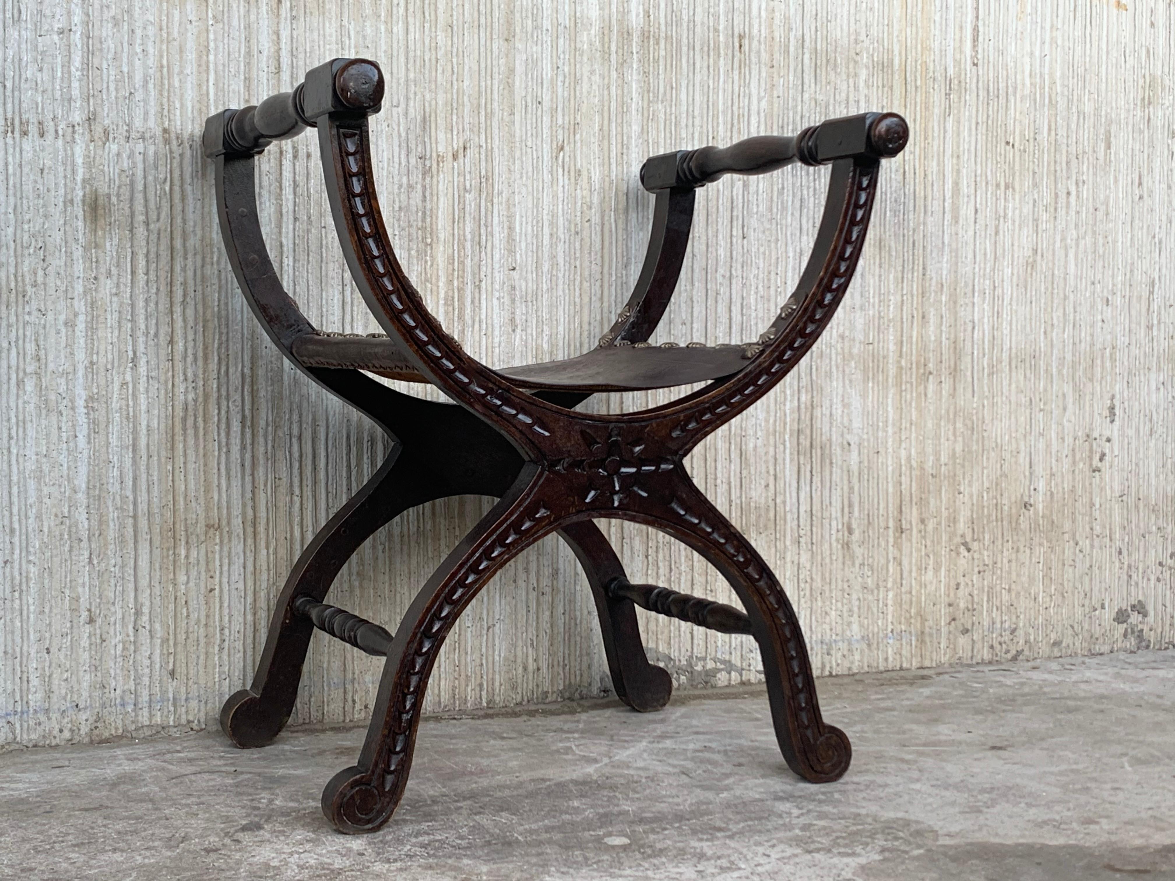 19th Century Period Gustavian Pair of Benches Carved Rams Head and Hoof For Sale 4