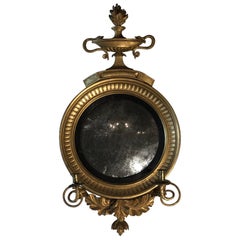 19th Century Period Regency Girandole Mirror Labeled John Hay & Son