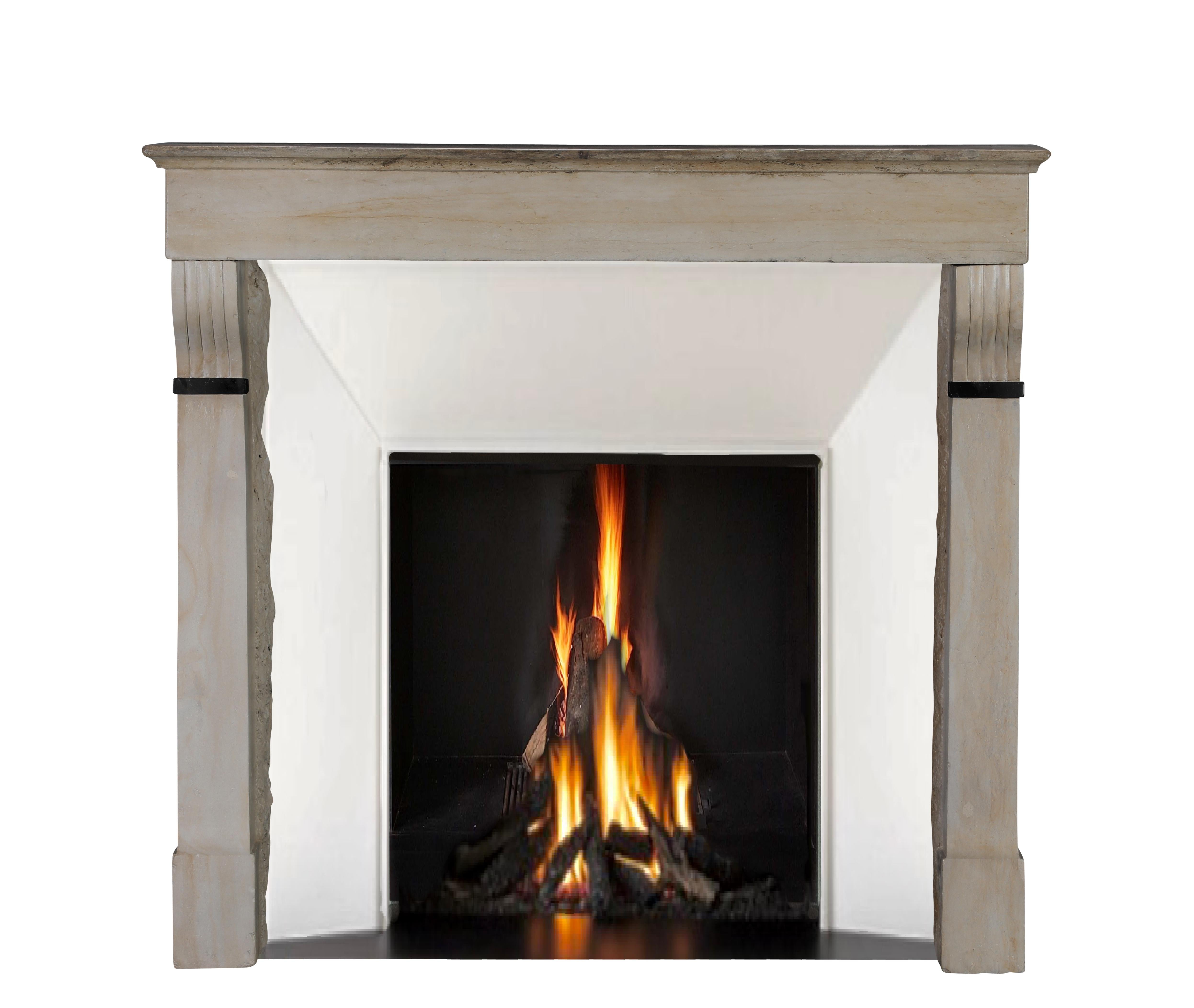 19th Century Period Townhouse Fireplace Surround With Black Marble Detail For Sale 8