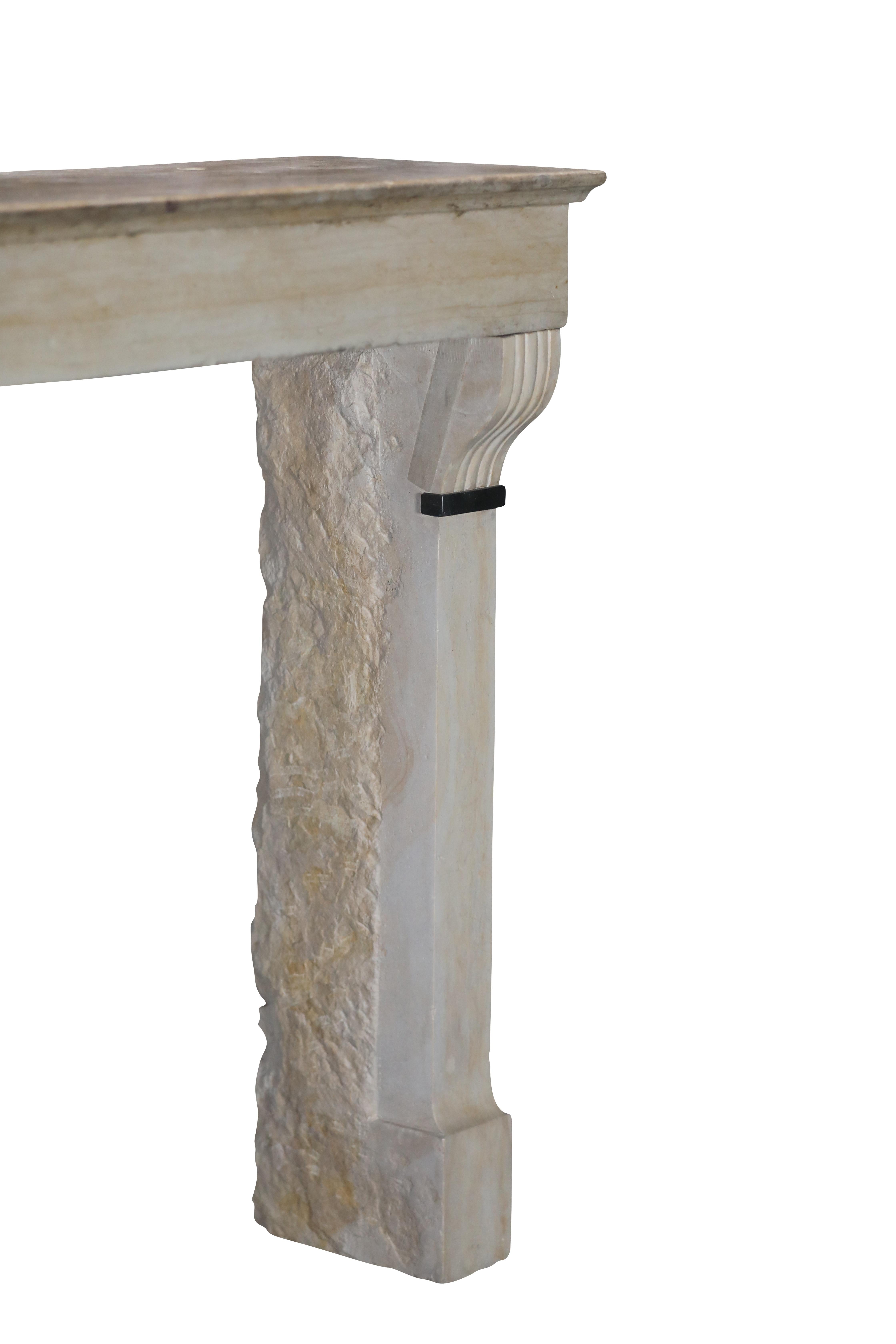 19th Century Period Townhouse Fireplace Surround With Black Marble Detail For Sale 9