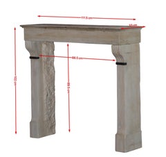 19th Century Period Townhouse Fireplace Surround With Black Marble Detail