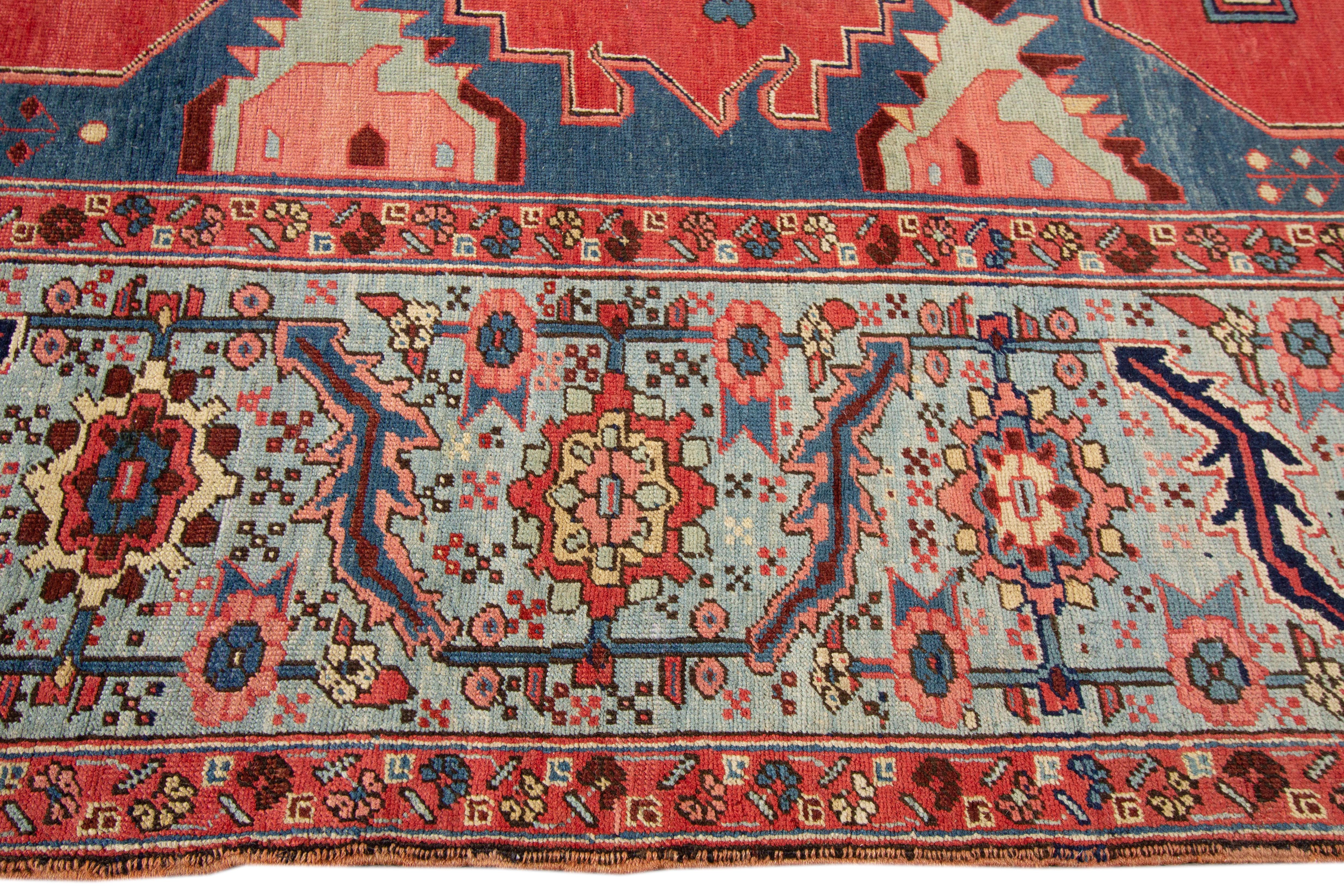 19th Century Persian Bahshaeish Rug For Sale 3