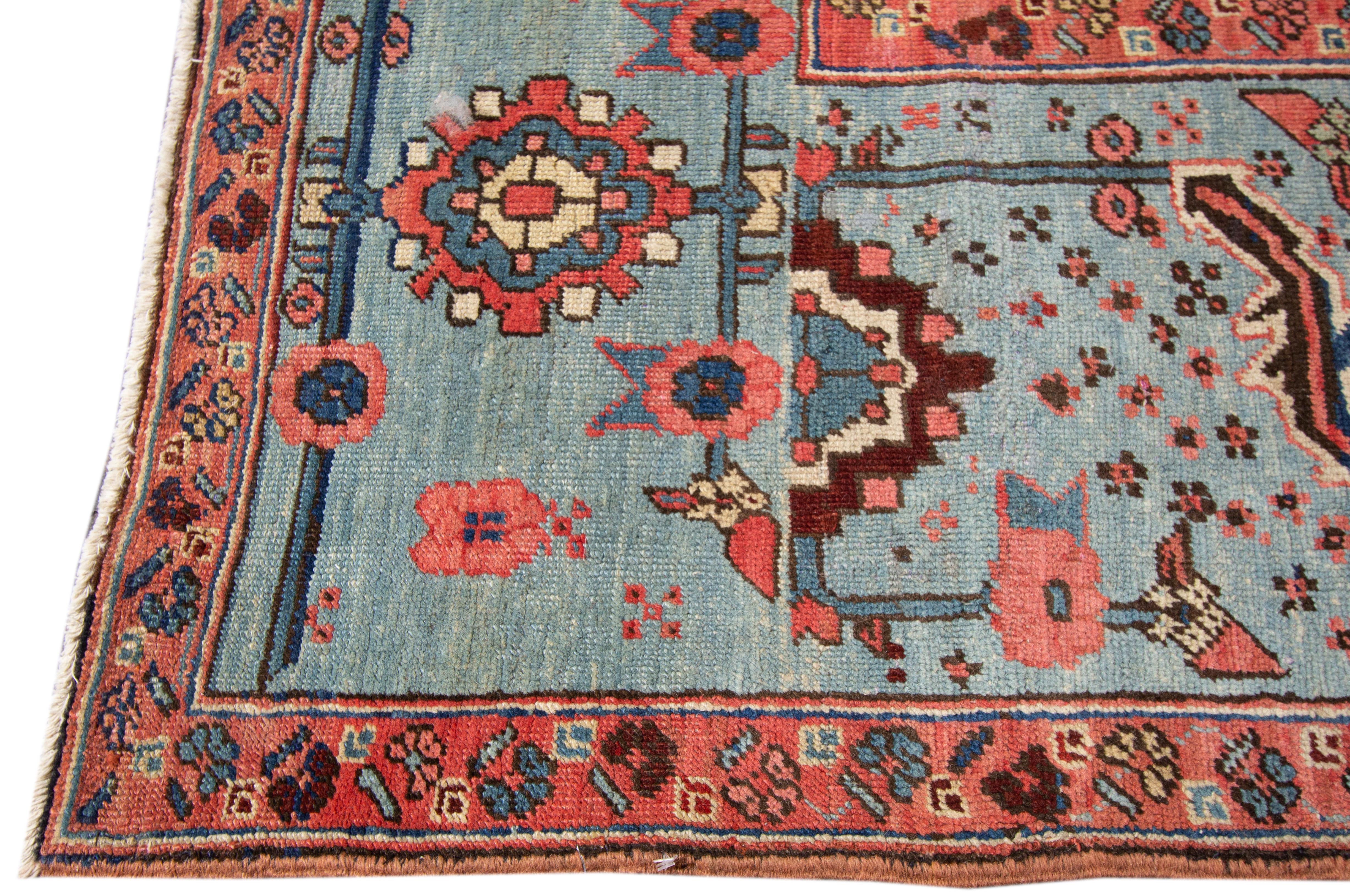 19th Century Persian Bahshaeish Rug For Sale 2