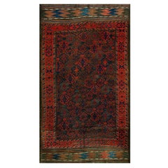Tappeto persiano Baluch del XIX secolo