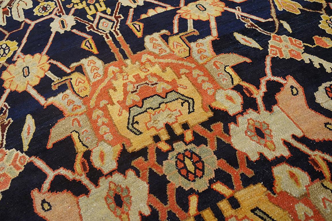 19th Century Persian Bibikabad Carpet ( 11'4