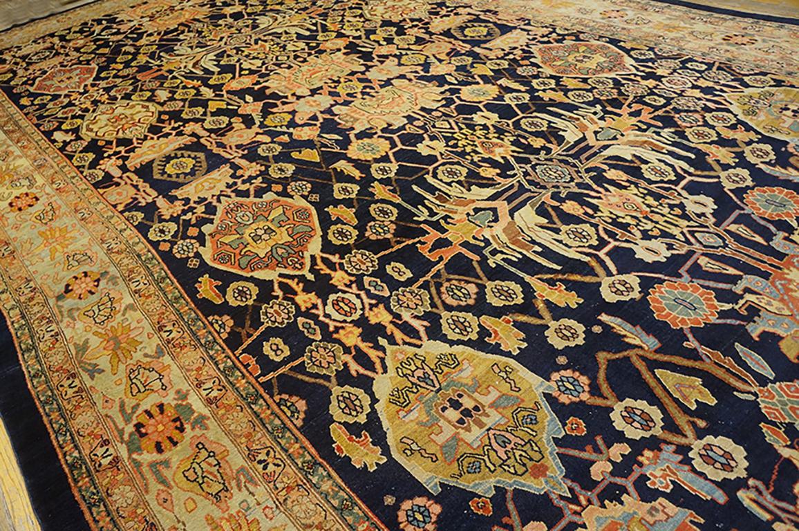 Persischer Bibikabad-Teppich aus dem 19. Jahrhundert im Angebot 6