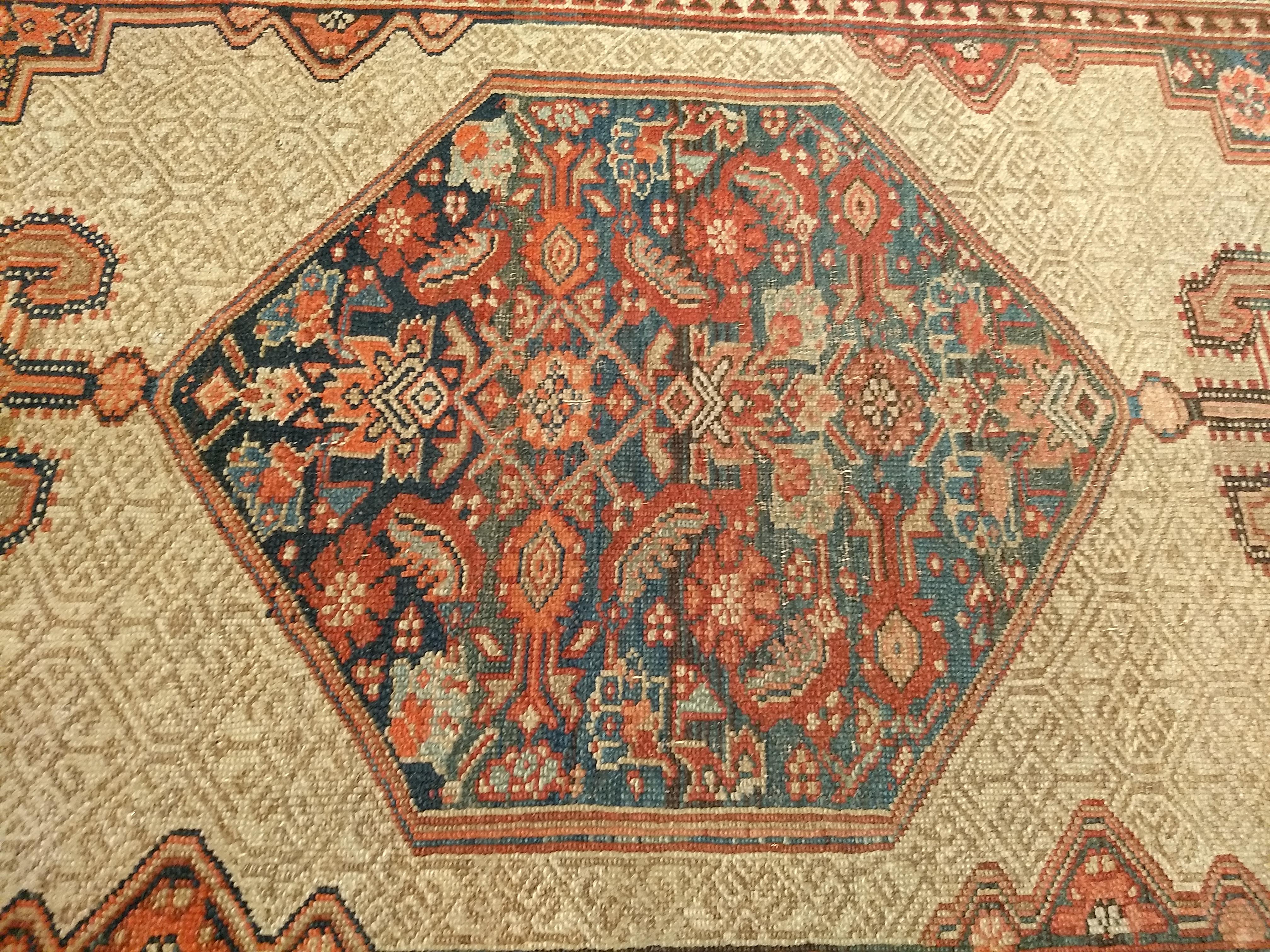 19th Century Persian Camel Hair Serab Runner For Sale 5