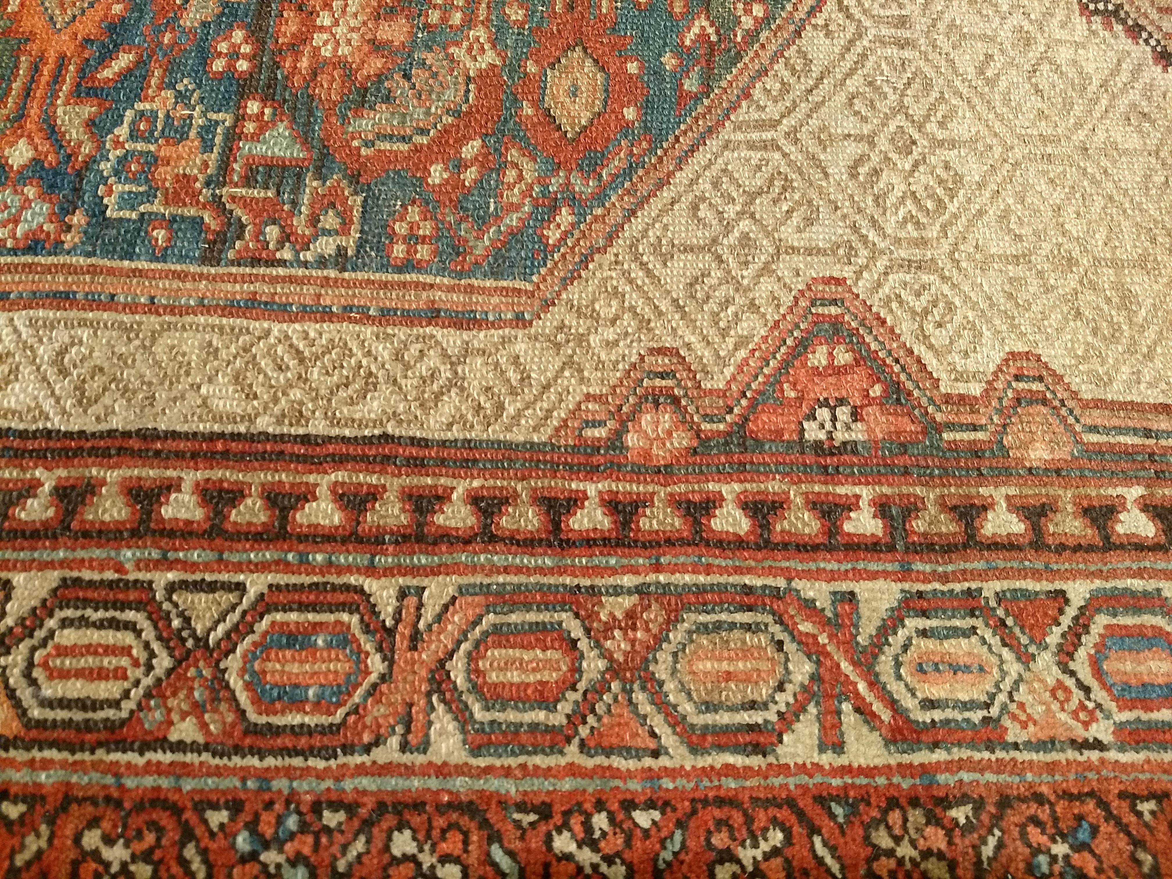 19th Century Persian Camel Hair Serab Runner For Sale 6