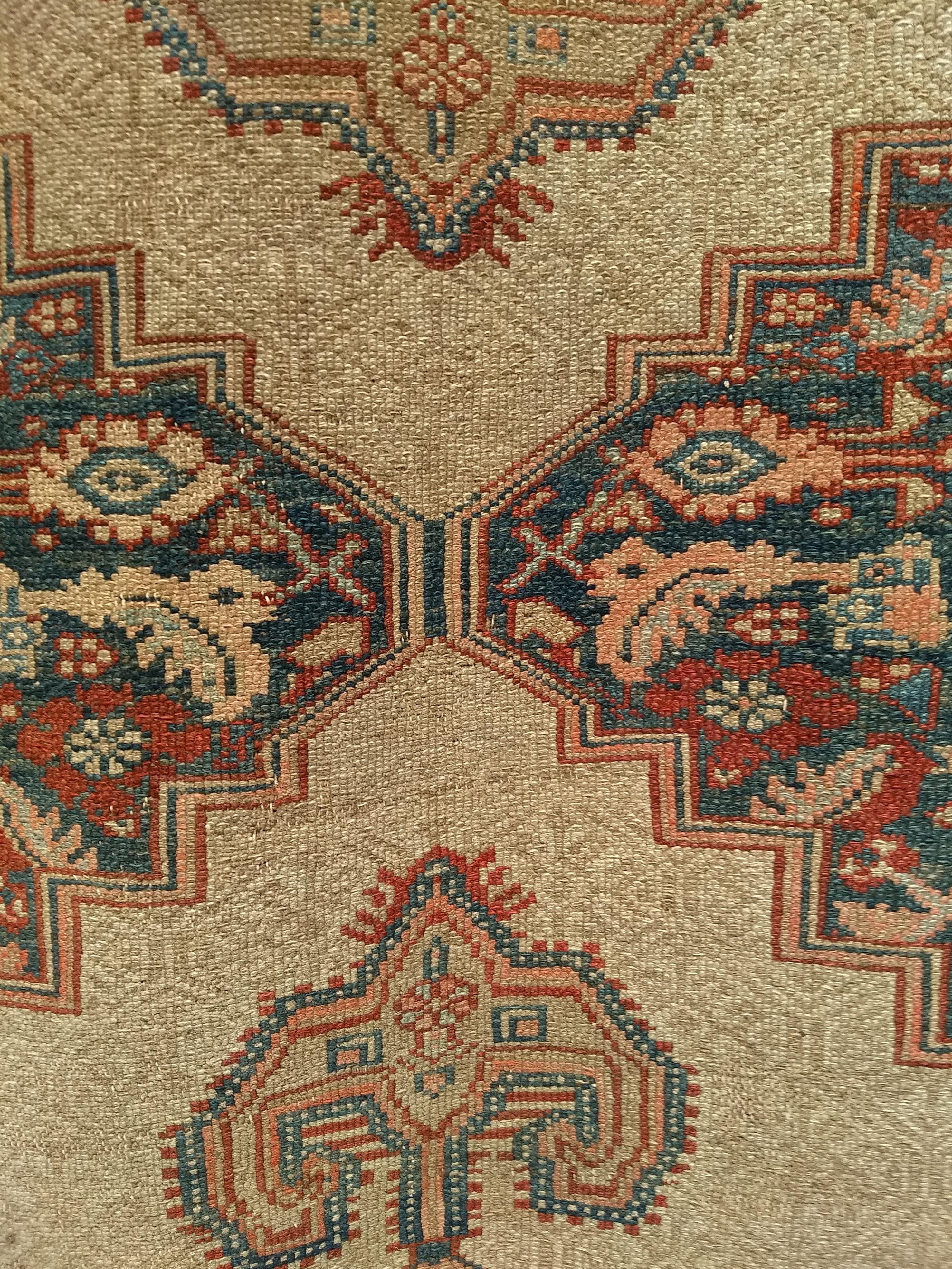 19th Century Persian Camel Hair Serab Runner For Sale 10