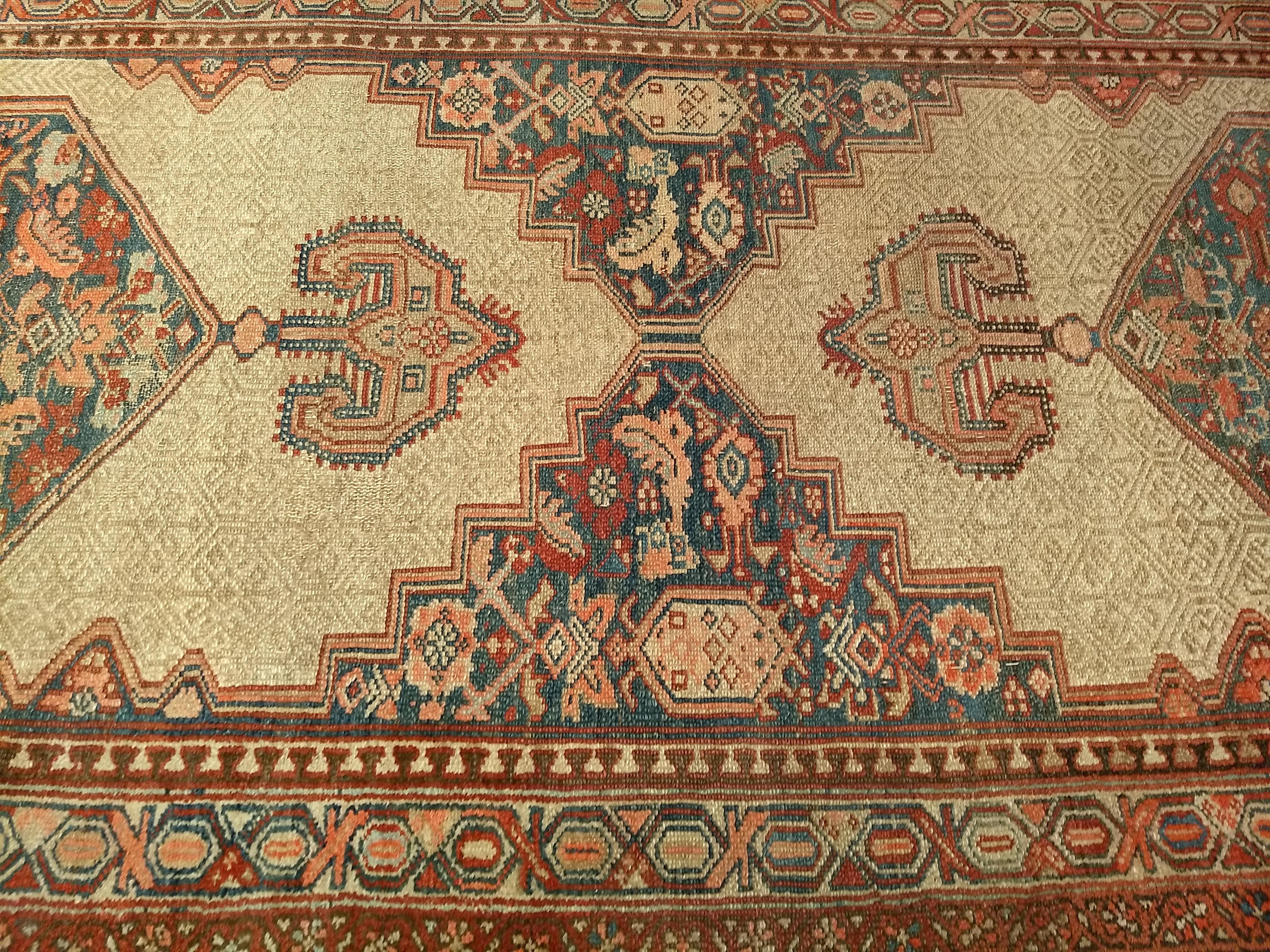 19th Century Persian Camel Hair Serab Runner For Sale 1