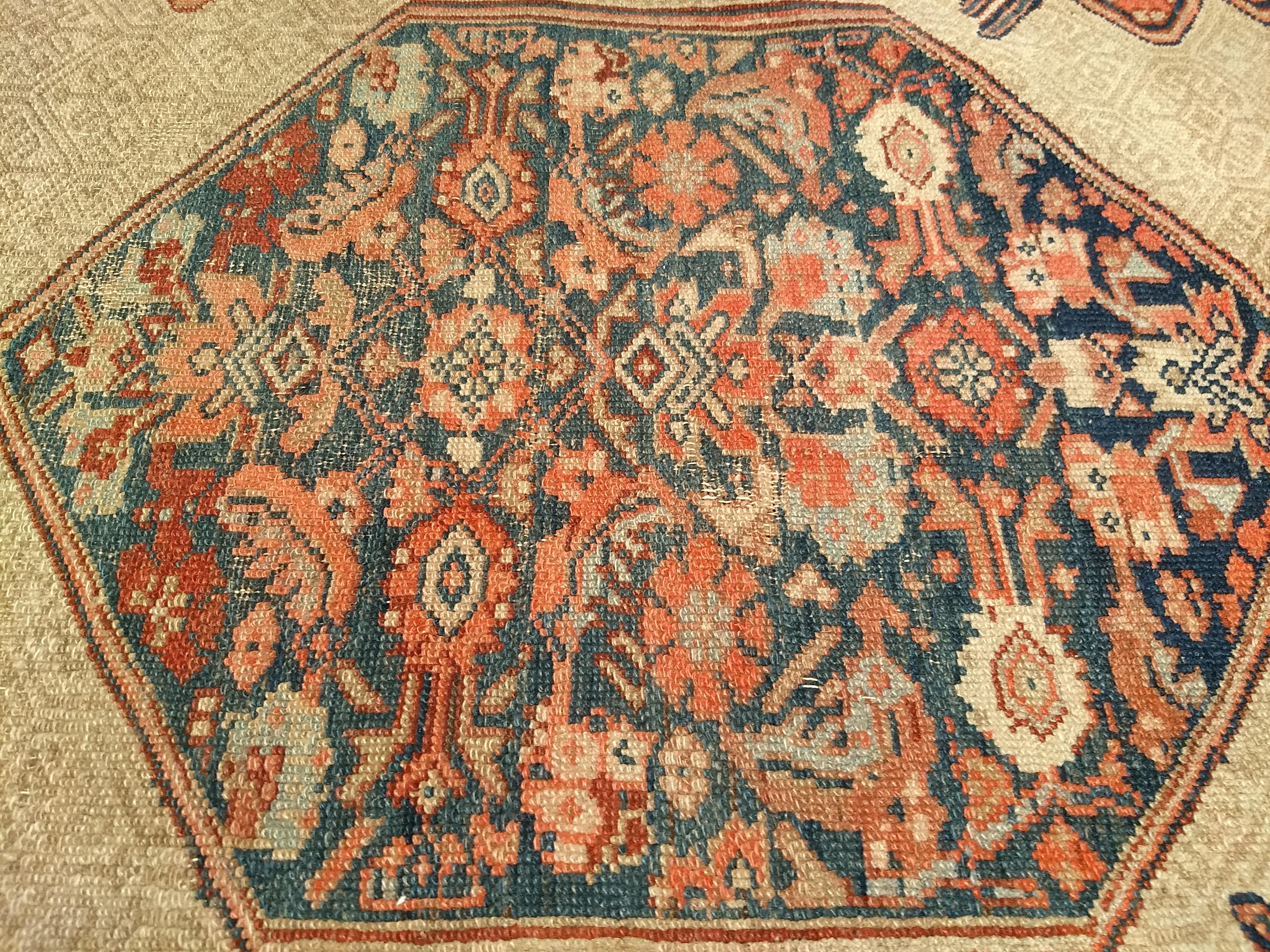 19th Century Persian Camel Hair Serab Runner For Sale 4