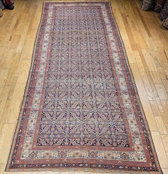 19th Century Persian Farahan Gallery Rug in an Allover Herati Geometric Pattern