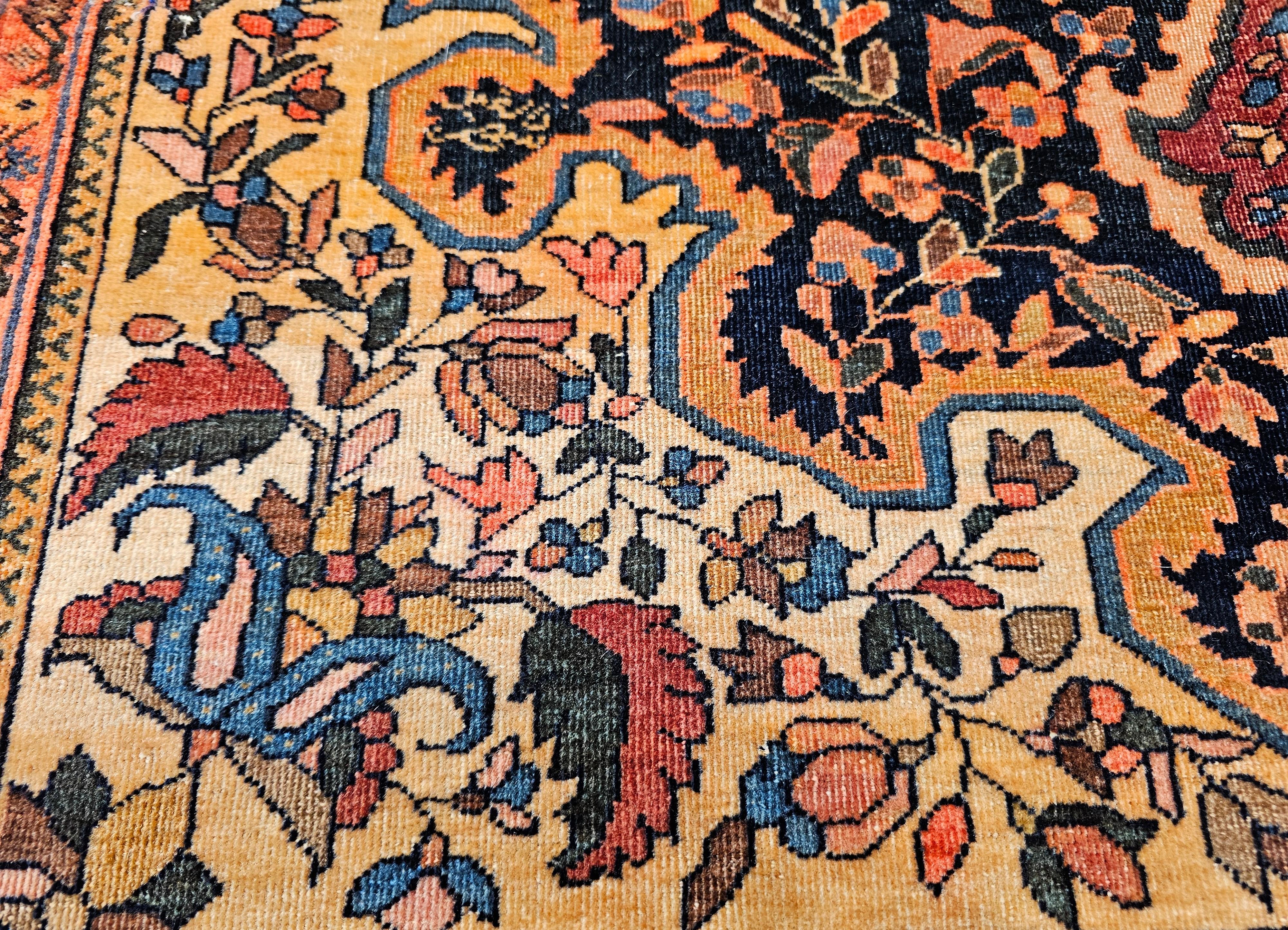 Persischer Farahan Sarouk-Teppich aus dem 19. Jahrhundert im Angebot 7