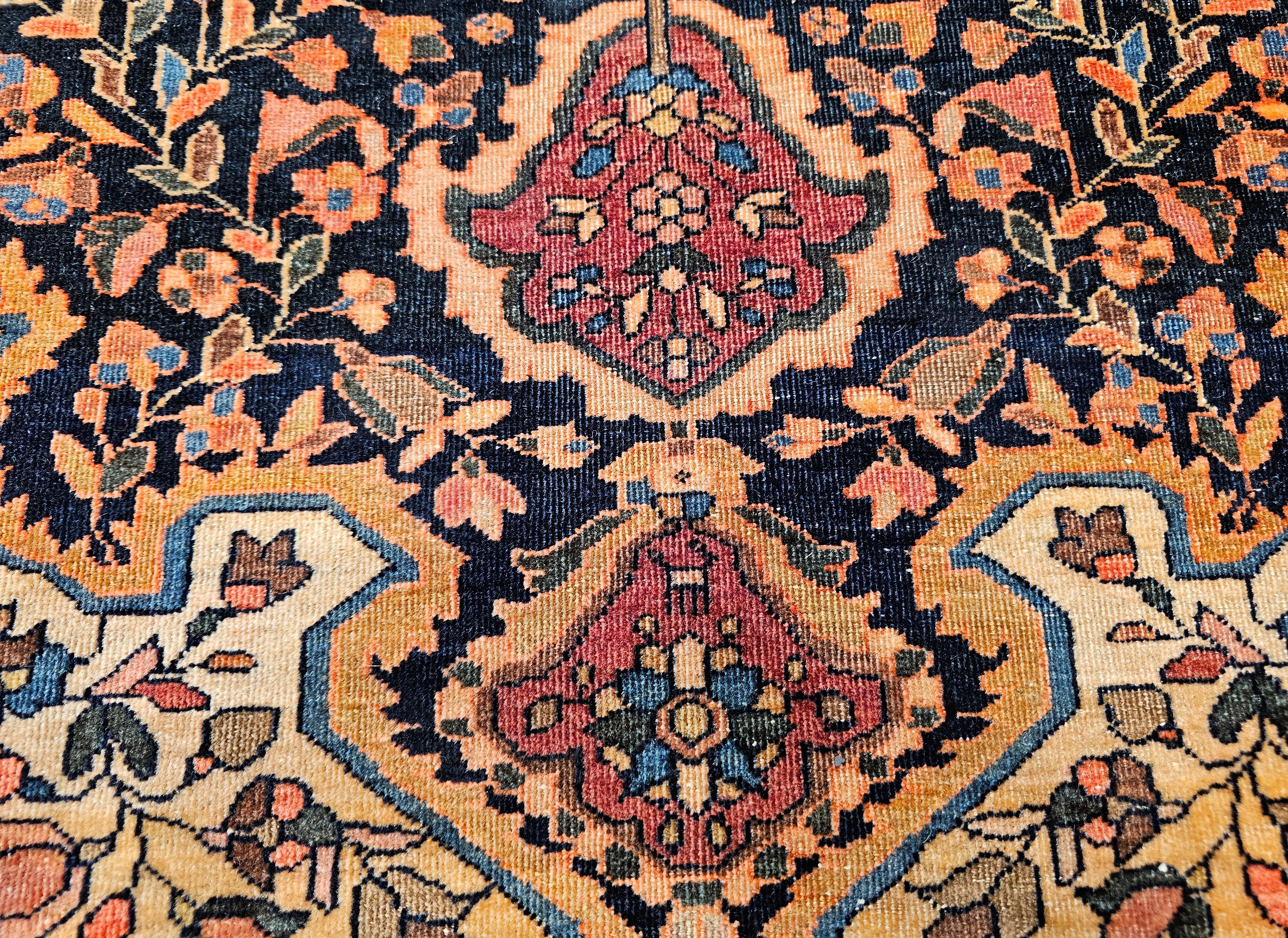 Persischer Farahan Sarouk-Teppich aus dem 19. Jahrhundert im Angebot 8