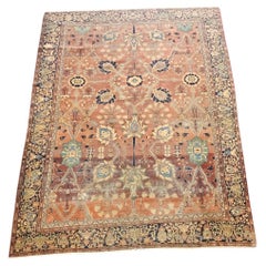 19th Century Persian Feraghan 8.7x10.8