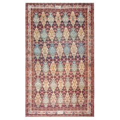 Tappeto persiano Kerman Laver del XIX secolo ( 11'6" x 19'8" - 350 x 599 cm )