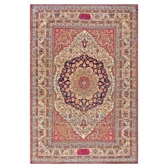 Tappeto Persiano Kerman Laver del XIX secolo (7'9" x 11'9" - 236 x 358 cm)
