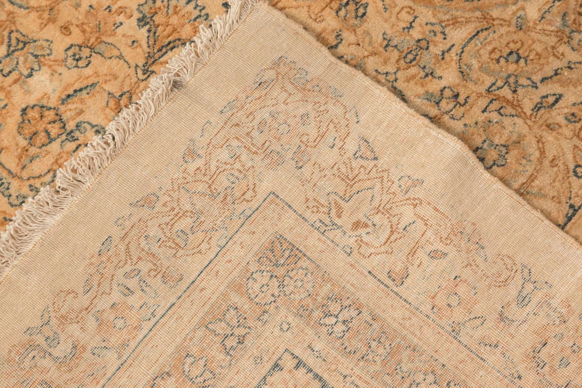 Tapis persan Kirman authentique Doris Leslie Blau du 19ème siècle fait à la main en vente 2