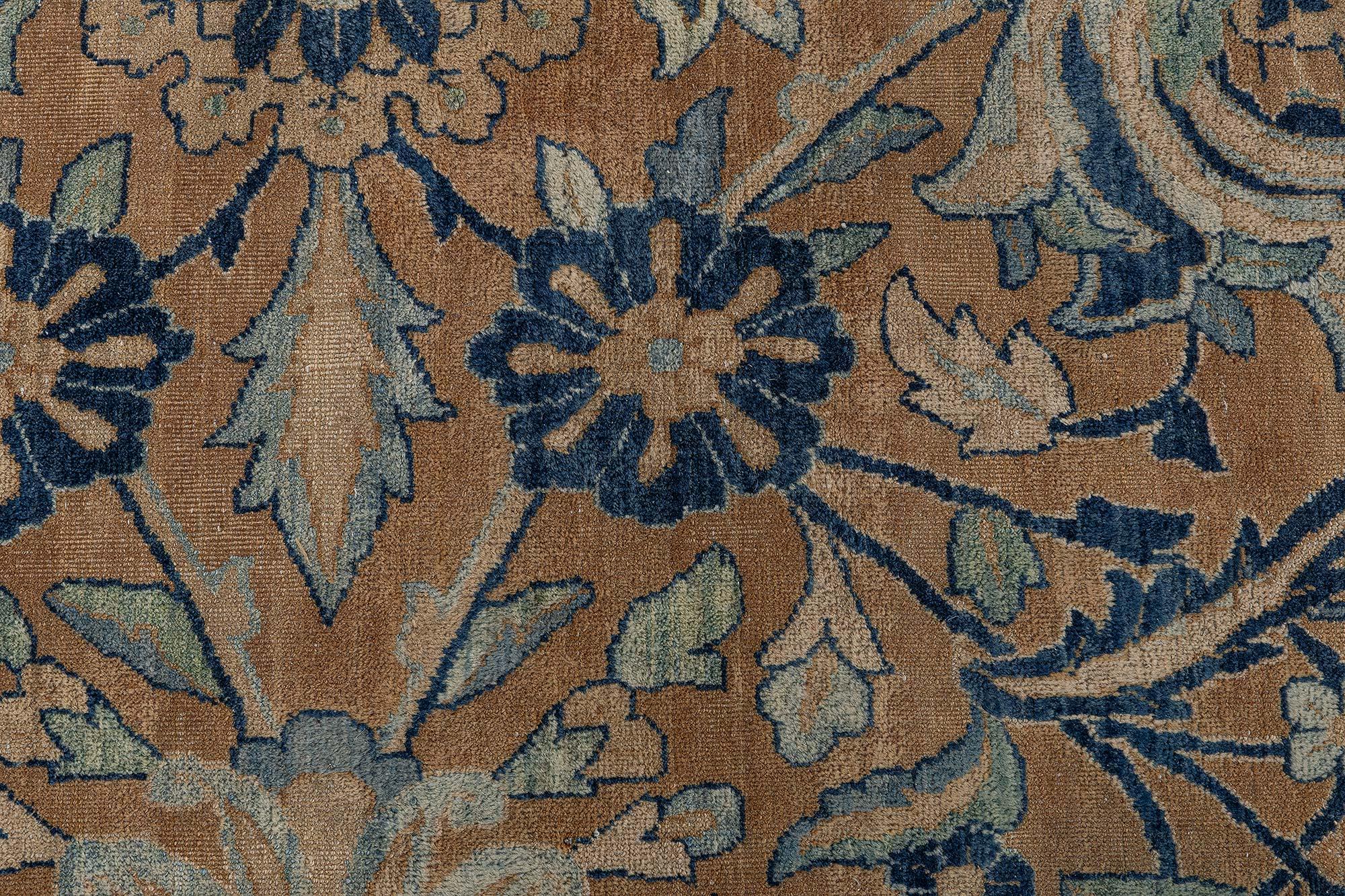 Tapis persan Kirman du XIXe siècle en laine fait à la main Doris Leslie Blau en vente 2