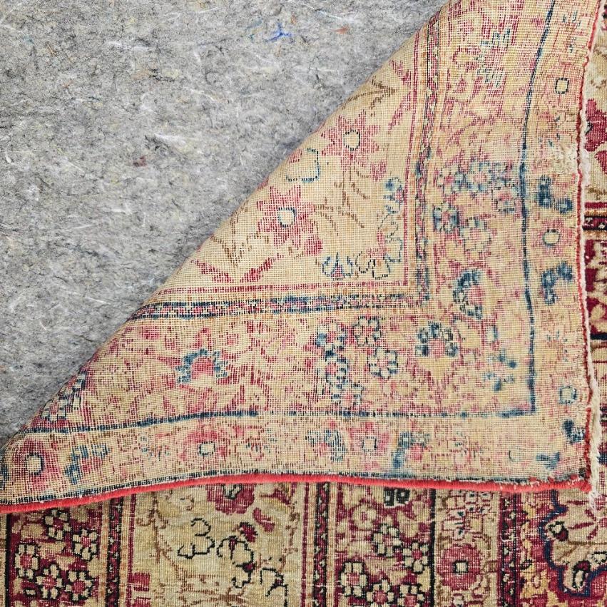 Inizio XX secolo Tappeto persiano Kirman del XIX secolo in vendita