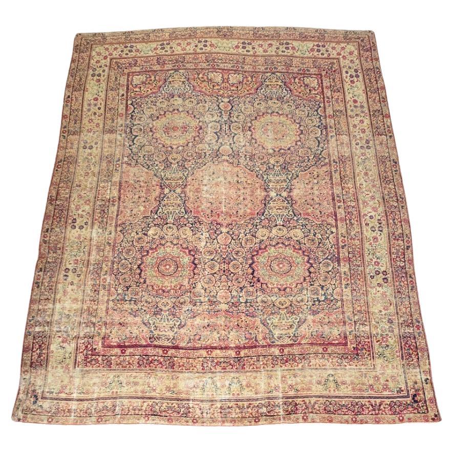 19th century Persian Kirman Rug