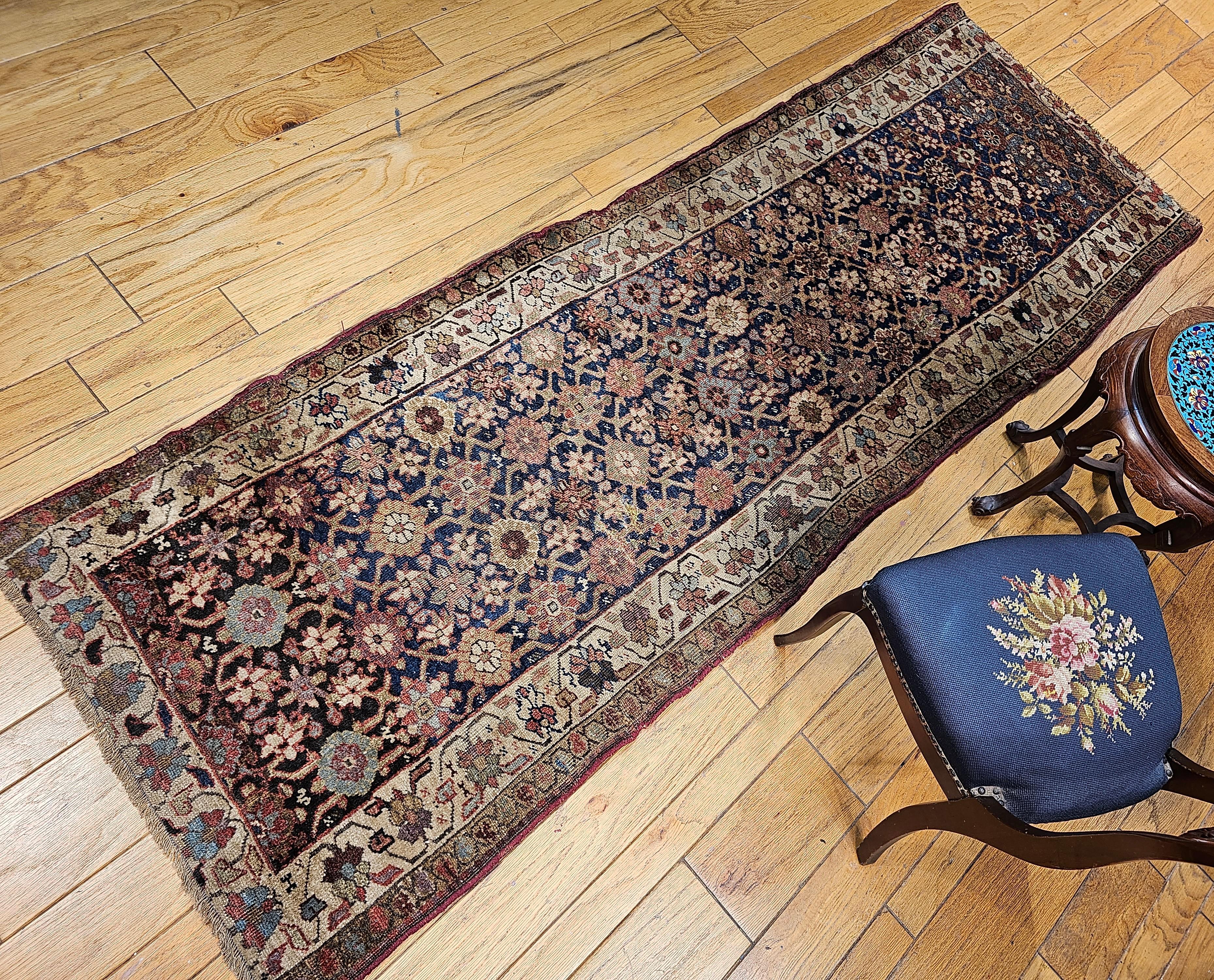 19th Century Persian Kurdish Bidjar Runner For Sale 5