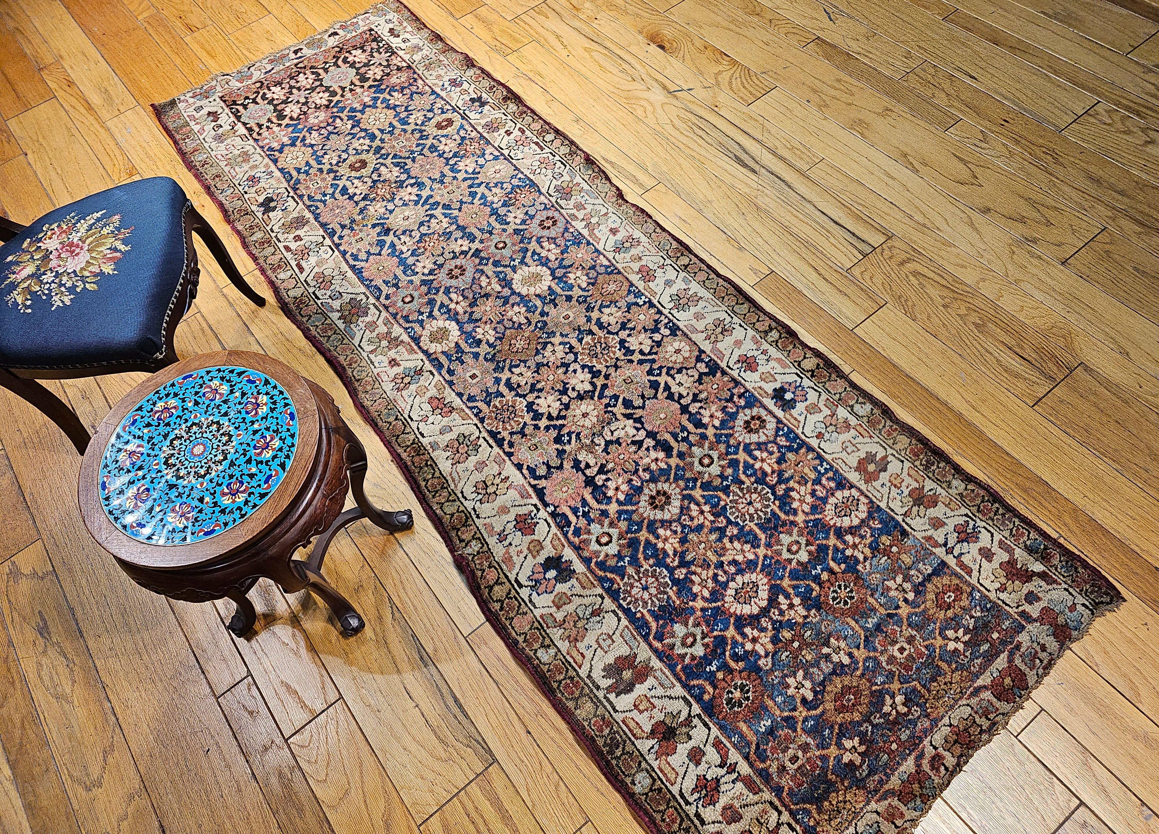 19th Century Persian Kurdish Bidjar Runner For Sale 7