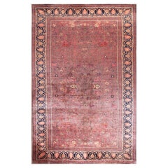Alfombra persa mohtasham kashan del siglo XIX