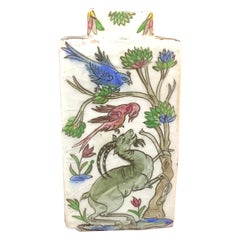 19th Century Persian Qajar Antique Pottery Vase