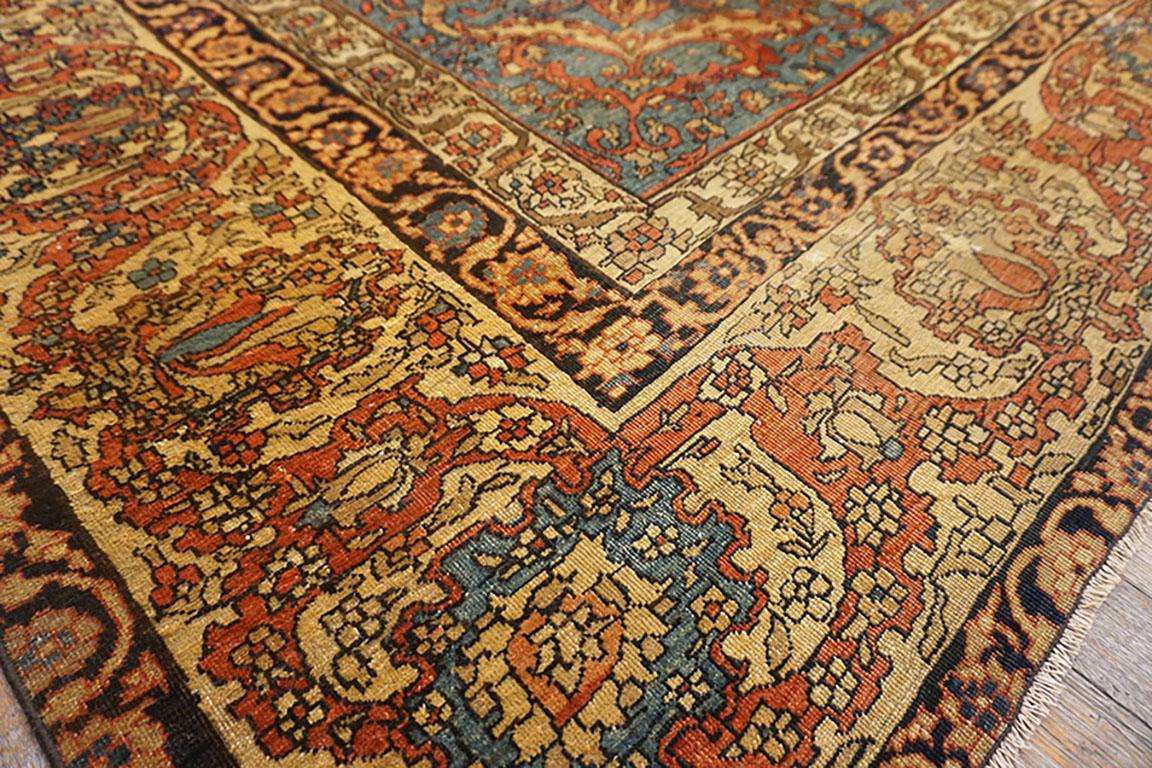 Late 19th Century 19th Century Persian Sarouk Farahan Carpet  6' 2